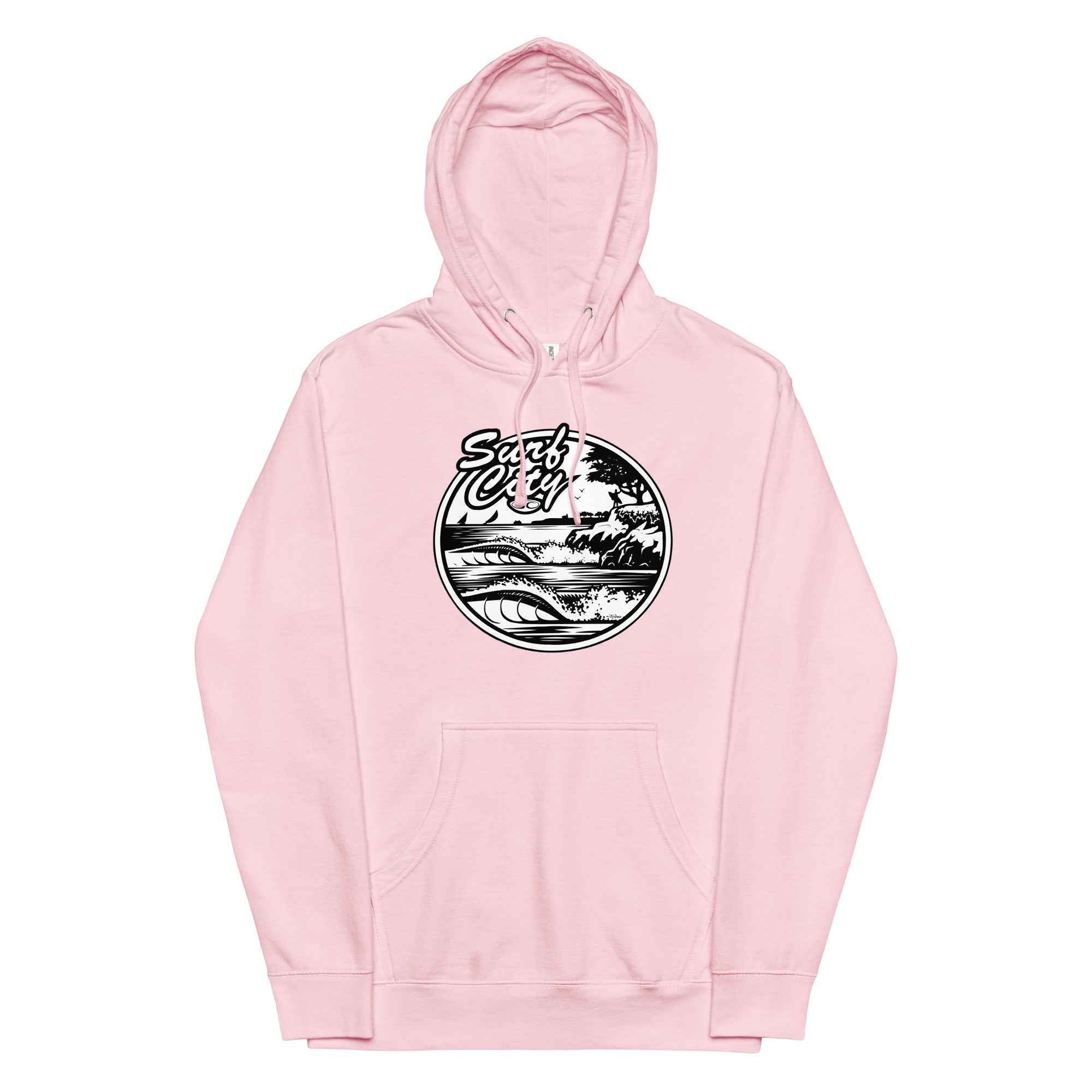 Santa Cruz Surf Shop Pullover Hoodie - Surf City Style and Comfort
