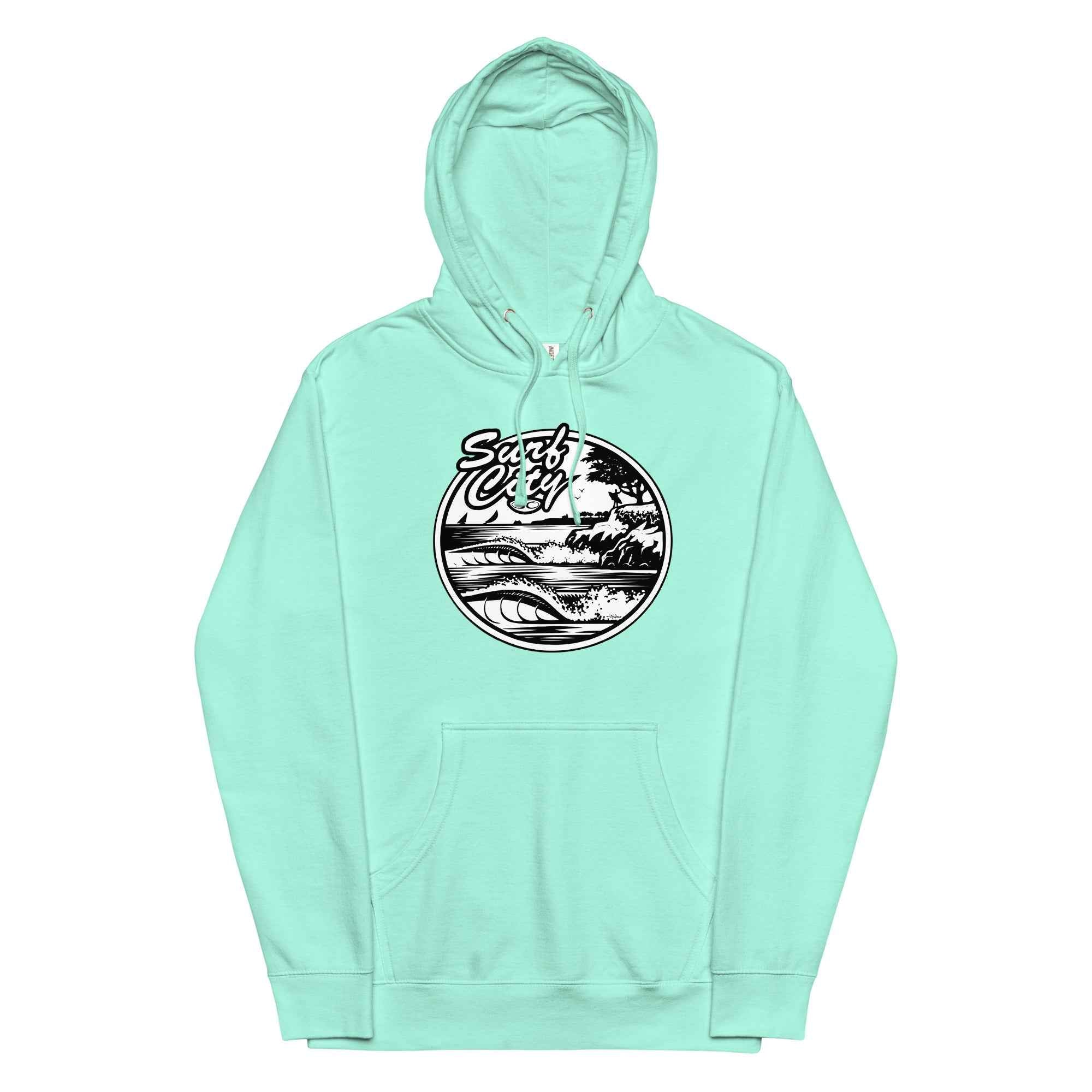 Santa Cruz Surf Shop Pullover Hoodie - Surf City Style and Comfort
