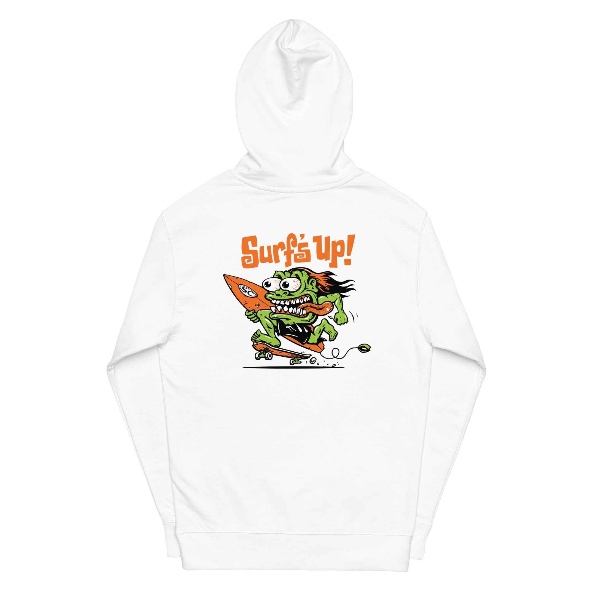 Santa Cruz Surf's Up Hoodie - Premium Men's Hoodie from Santa Cruz Surf Shop