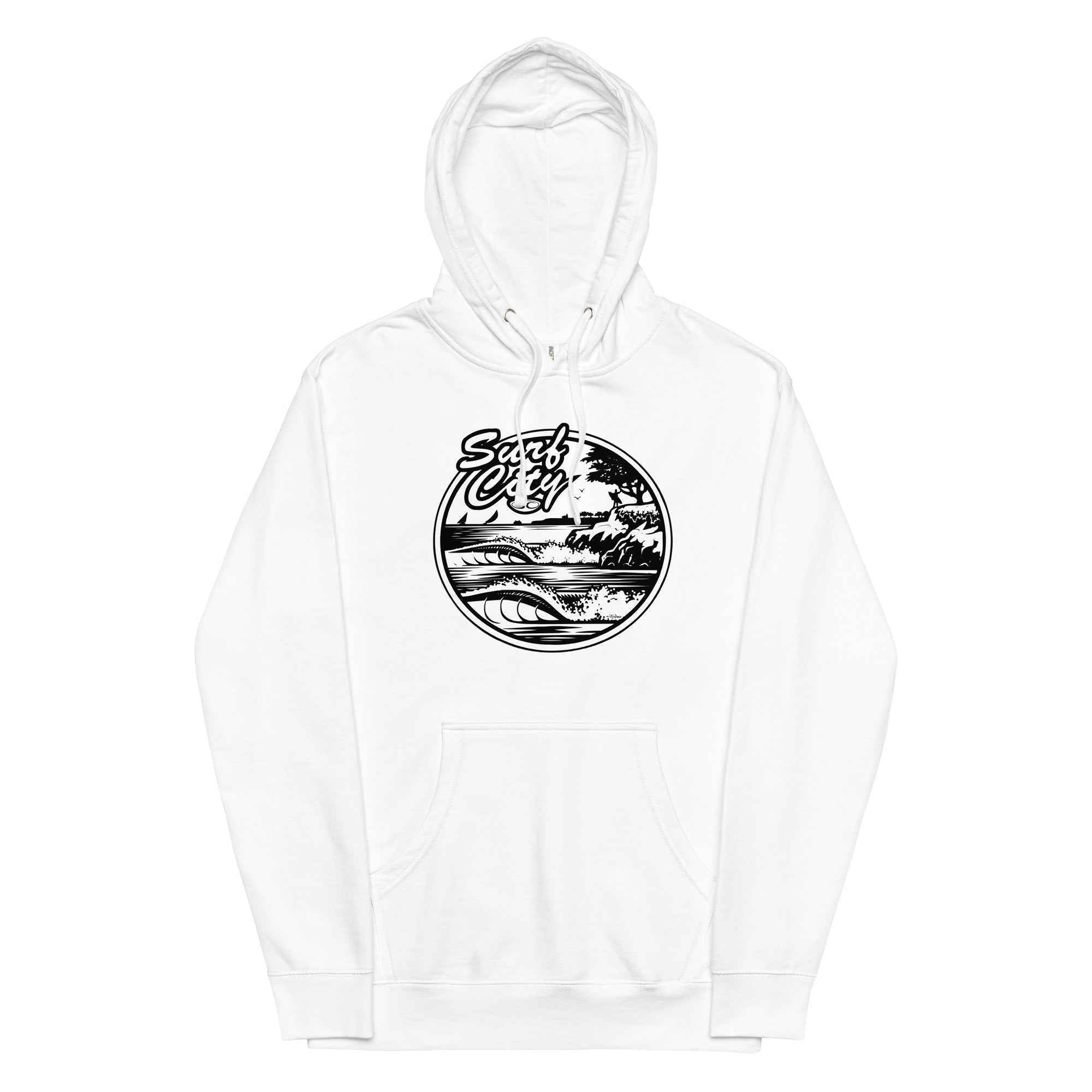 Santa Cruz Surf Shop Pullover Hoodie - Surf City Style and Comfort
