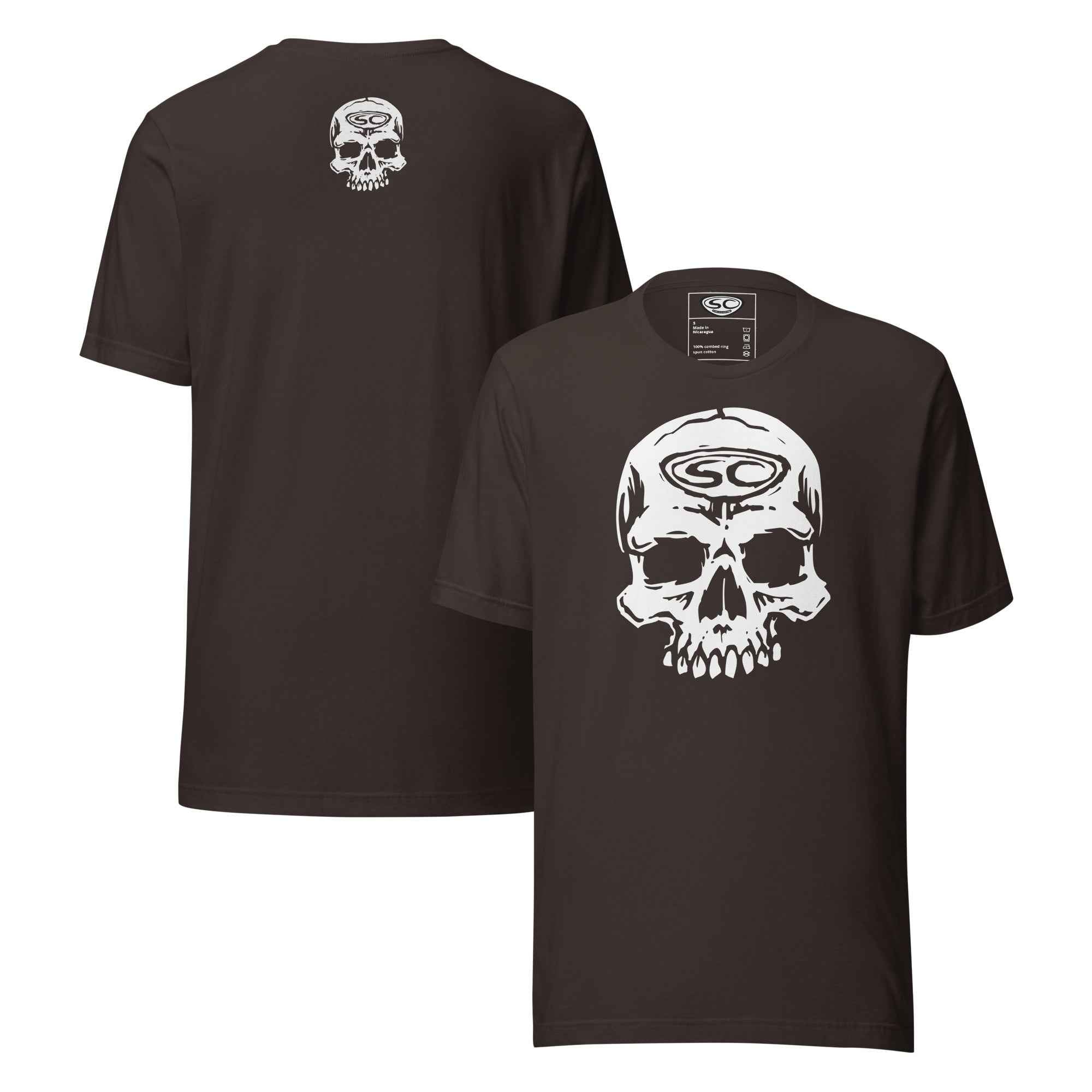 Santa Cruz SC Skull T-shirt - Ultimate Surf Style Tee for Surf Enthusiasts