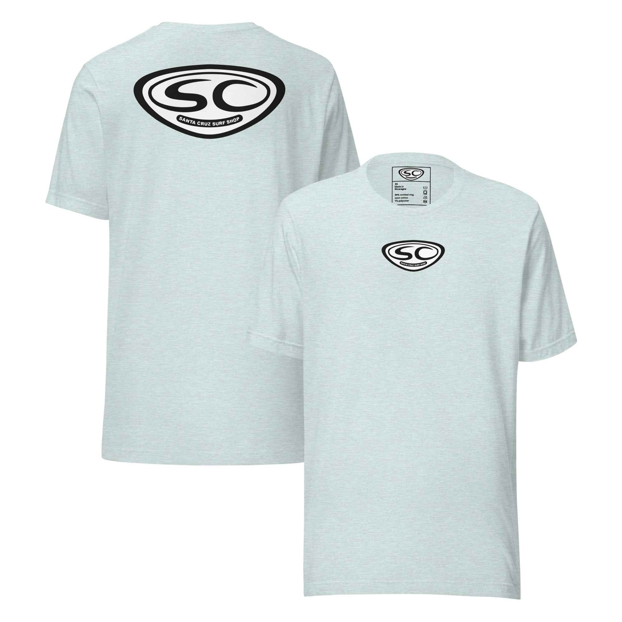 Santa Cruz Surf OG T-Shirt - Premium Deluxe Tee for Surfing Enthusiasts