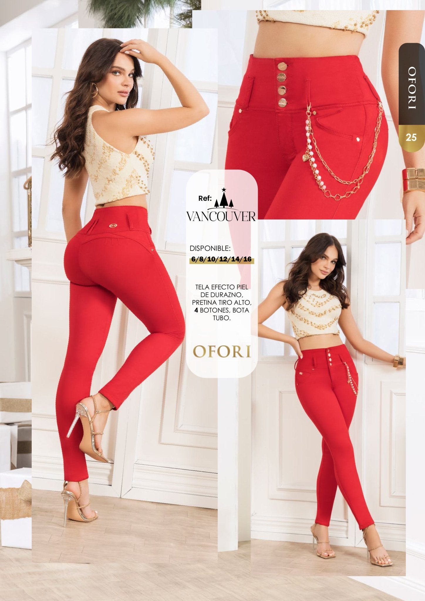 Vancuver 100% Authentic Colombian Push Up Jeans - RFE Marketing Ventures