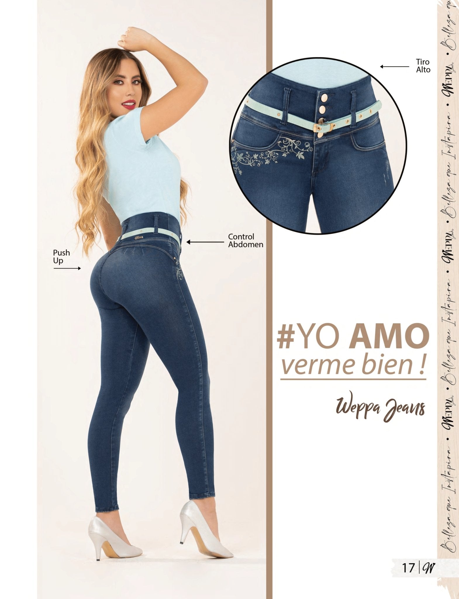W-119 100%  Authentic Colombian Push Up Jeans - RFE Marketing Ventures