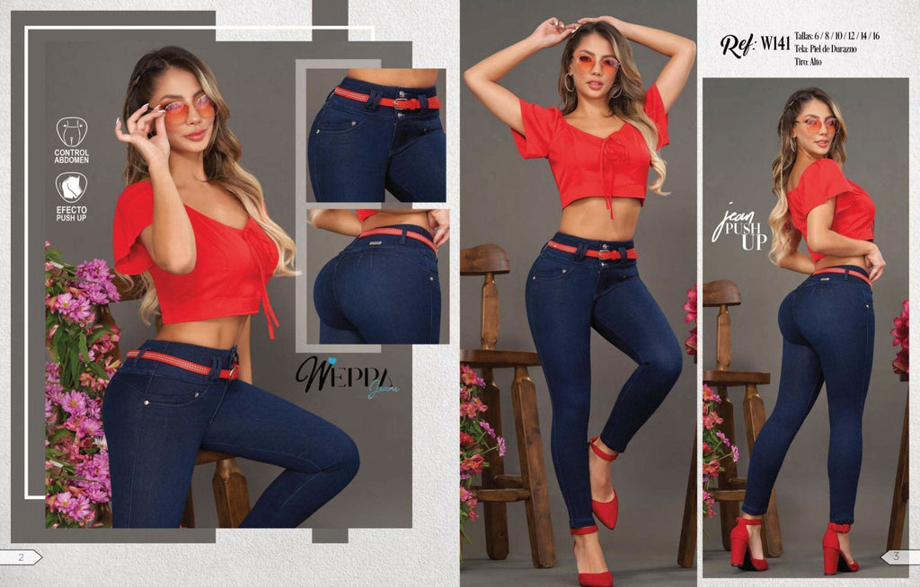 W-141 100%  Authentic Colombian Push Up Jeans - RFE Marketing Ventures