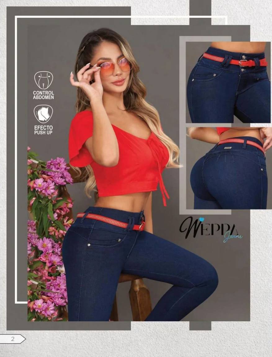 W-141 100%  Authentic Colombian Push Up Jeans - RFE Marketing Ventures