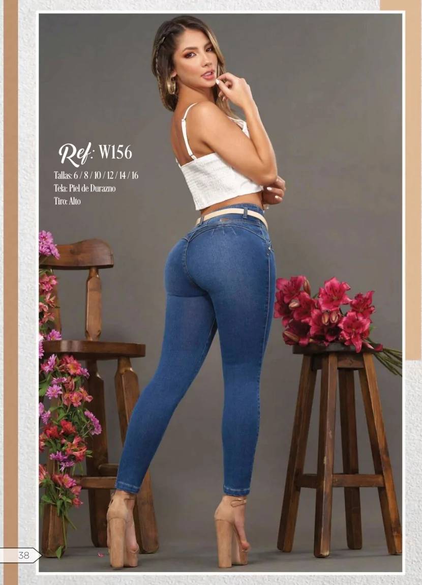 W-156 100%  Authentic Colombian Push Up Jeans - RFE Marketing Ventures