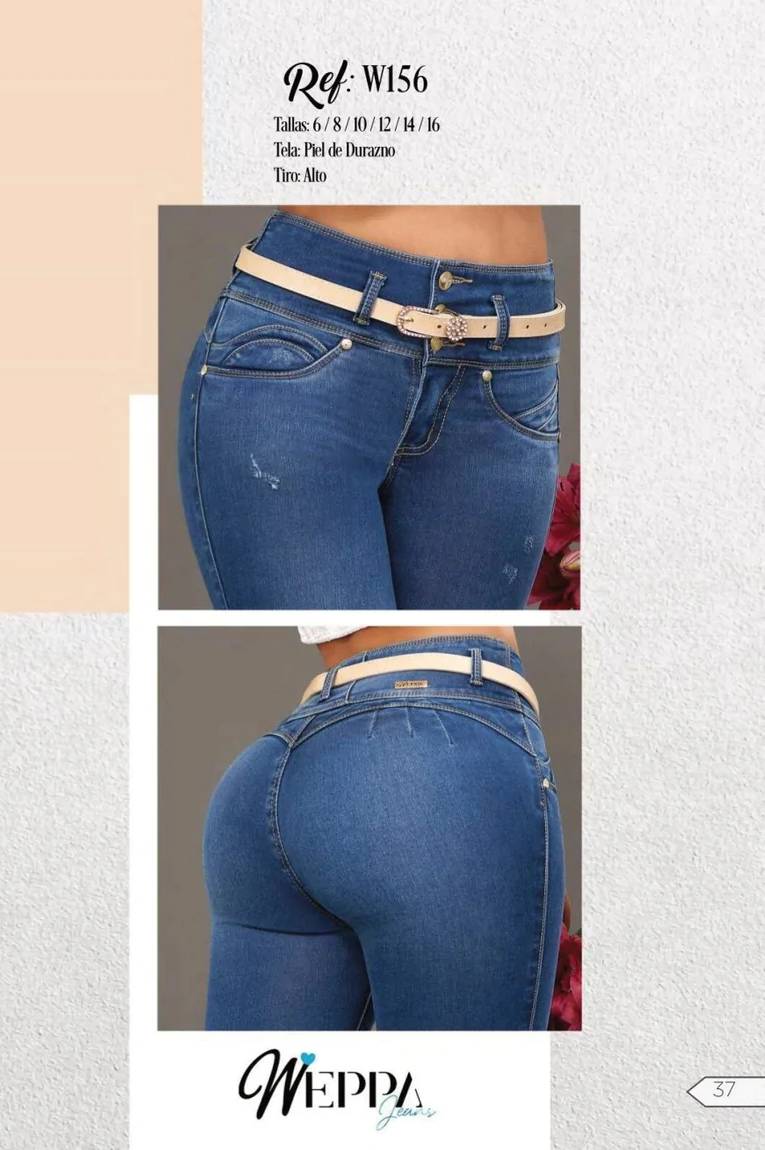 W-156 100%  Authentic Colombian Push Up Jeans - RFE Marketing Ventures