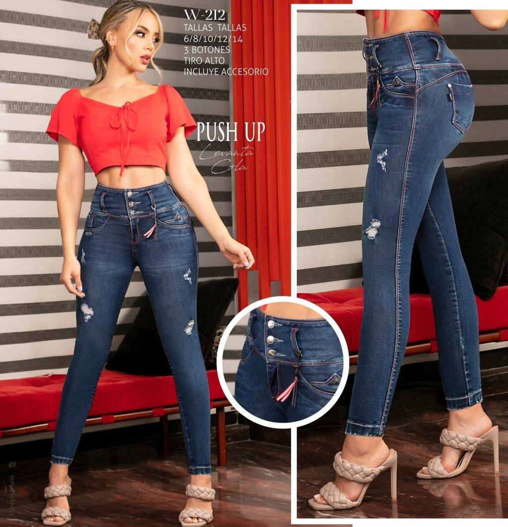 W-212 100%  Authentic Colombian Push Up Jeans - RFE Marketing Ventures