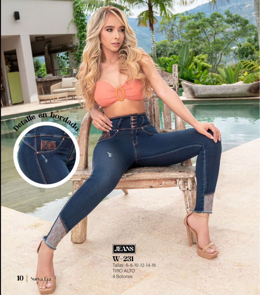 W-231 100% Authentic Colombian Push Up Jeans - RFE Marketing Ventures