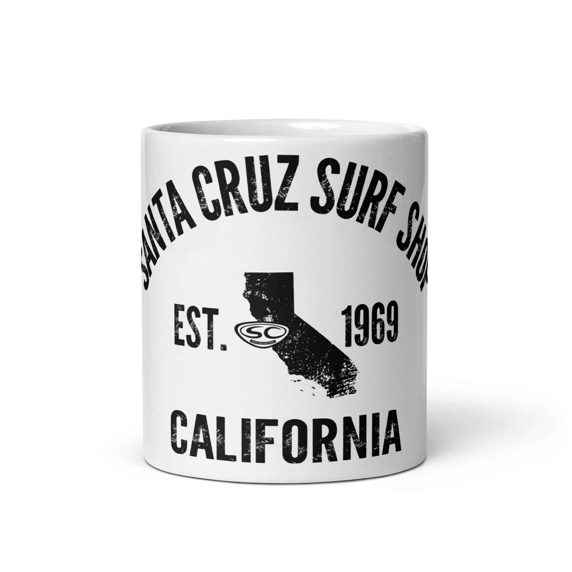 Santa Cruz Coffee Mug - Surf Shop Since 1969