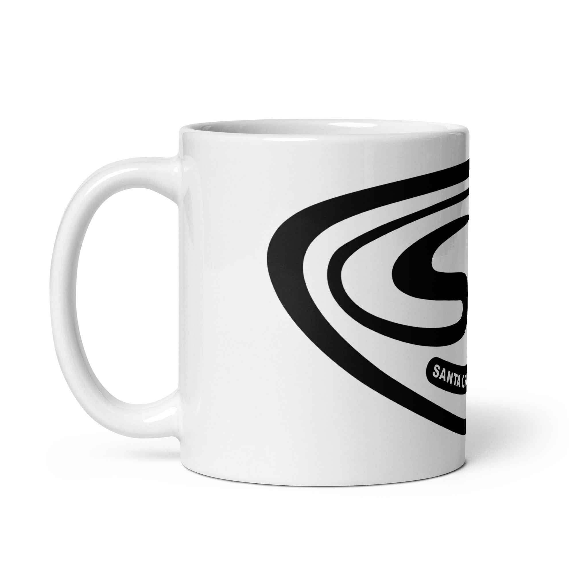 Santa Cruz Surf Shop SC Wake Up Coffee Mug for Coffee Lovers