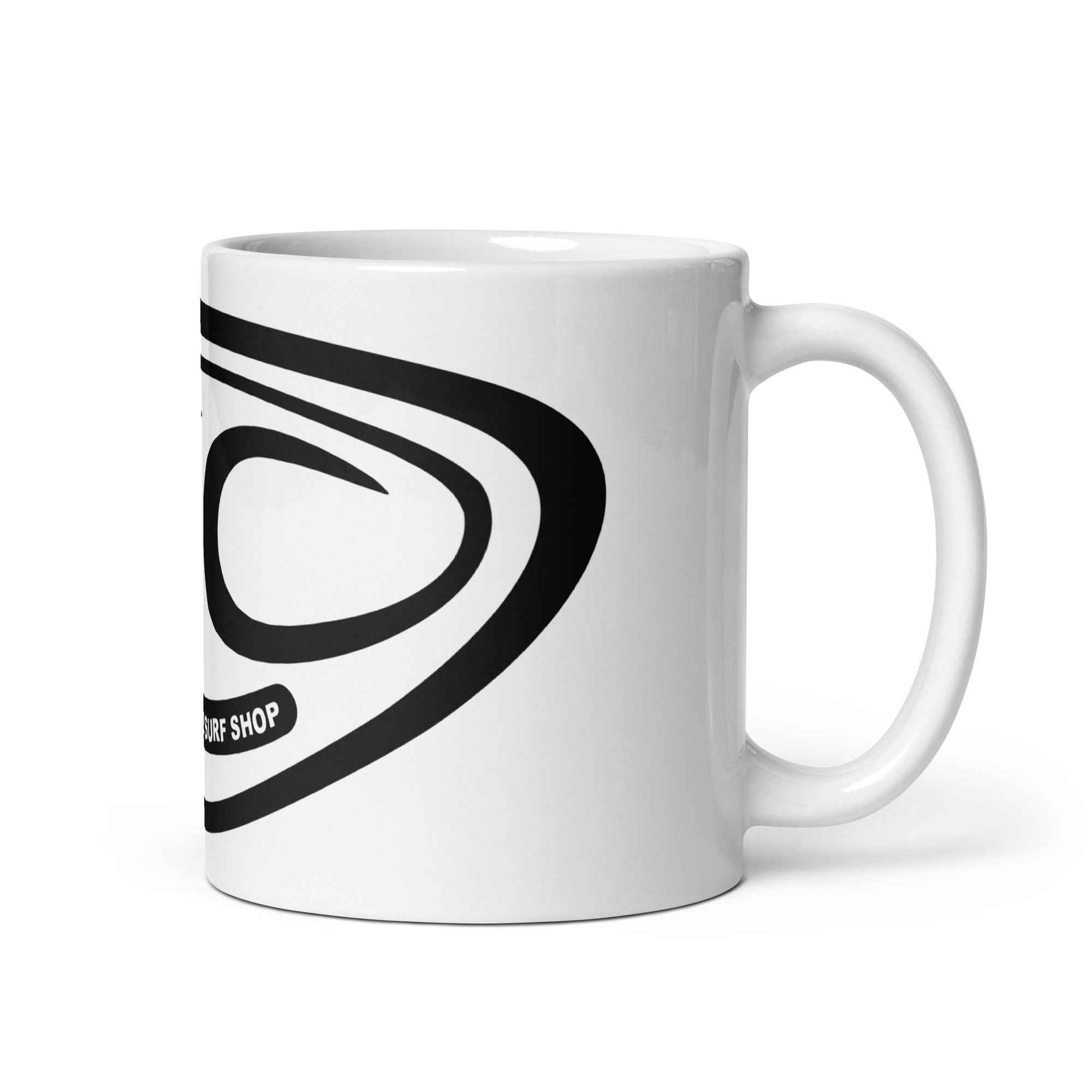 Santa Cruz Surf Shop SC Wake Up Coffee Mug for Coffee Lovers