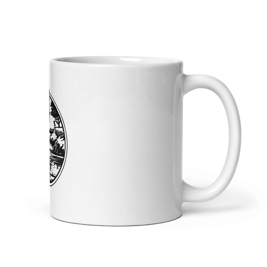 Santa Cruz Surf City Coffee Mug Featuring Jimbo Phillips Art