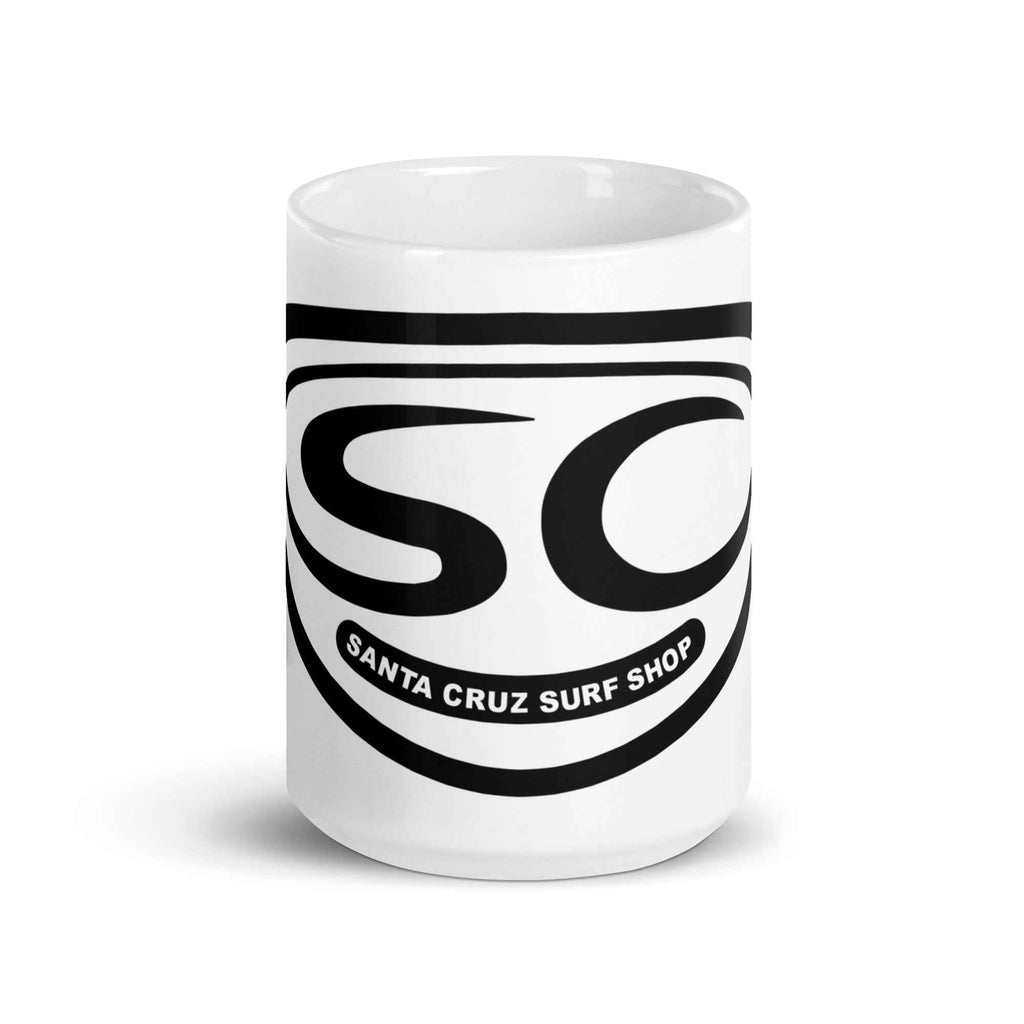 Santa Cruz Surf Shop SC Wake Up Coffee Mug for Coffee Lovers