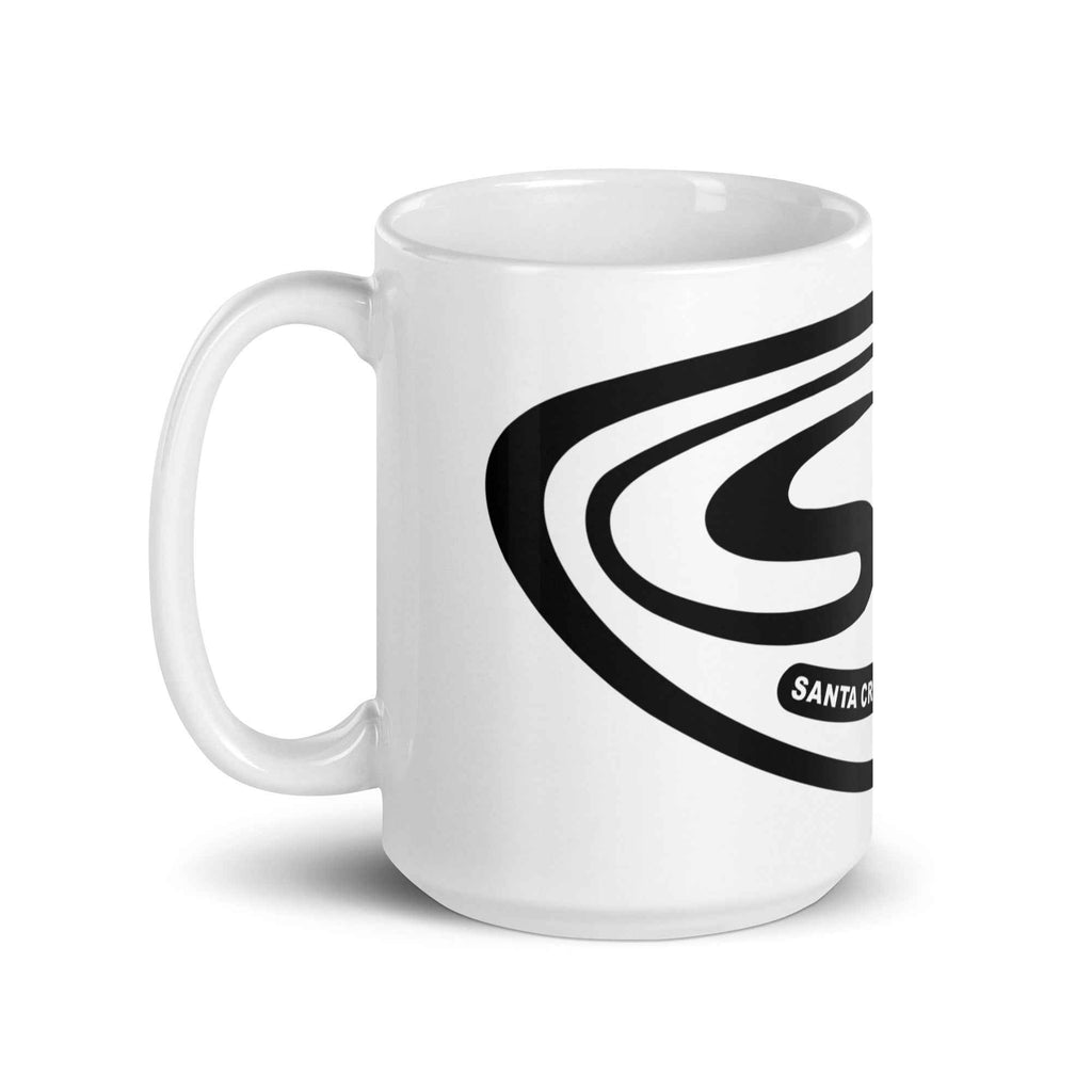 Santa Cruz Surf Shop SC Wake Up Coffee Mug for Coffee Lovers
