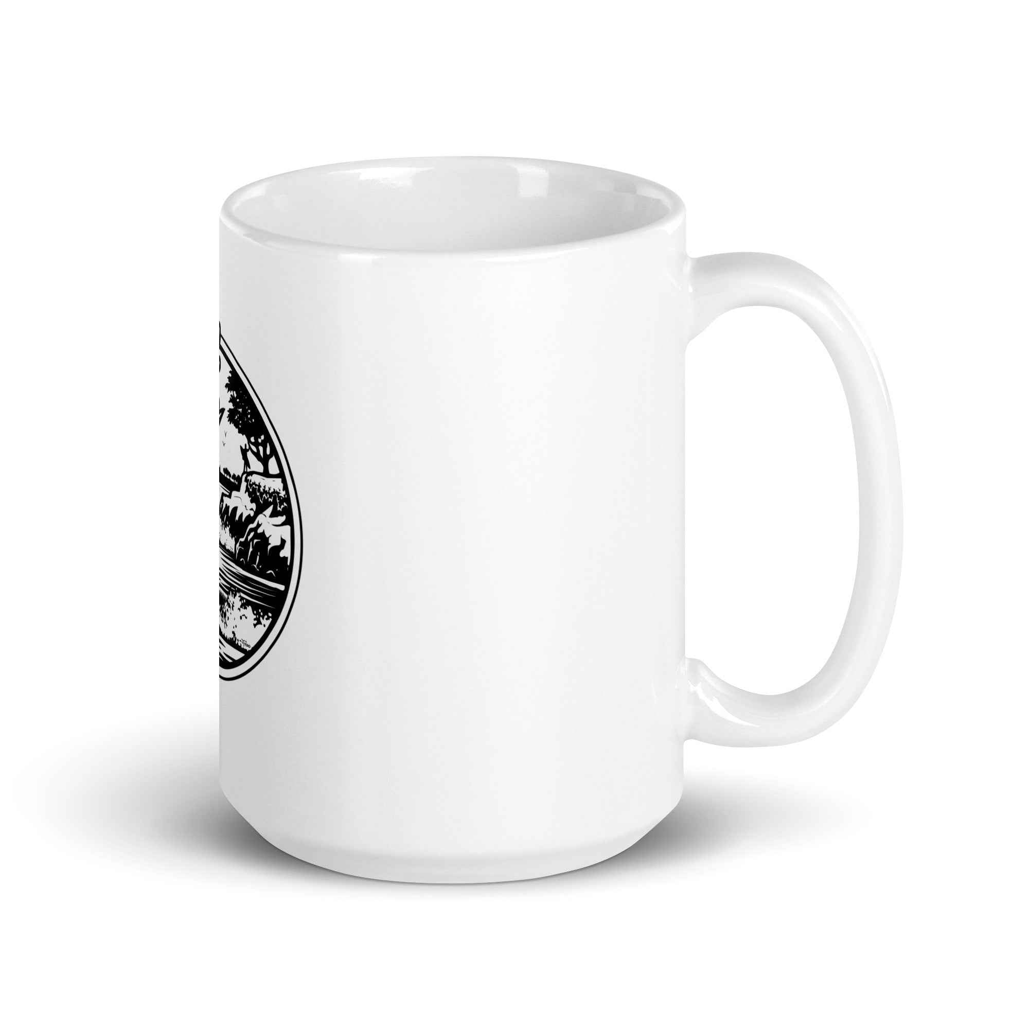 Santa Cruz Surf City Coffee Mug Featuring Jimbo Phillips Art