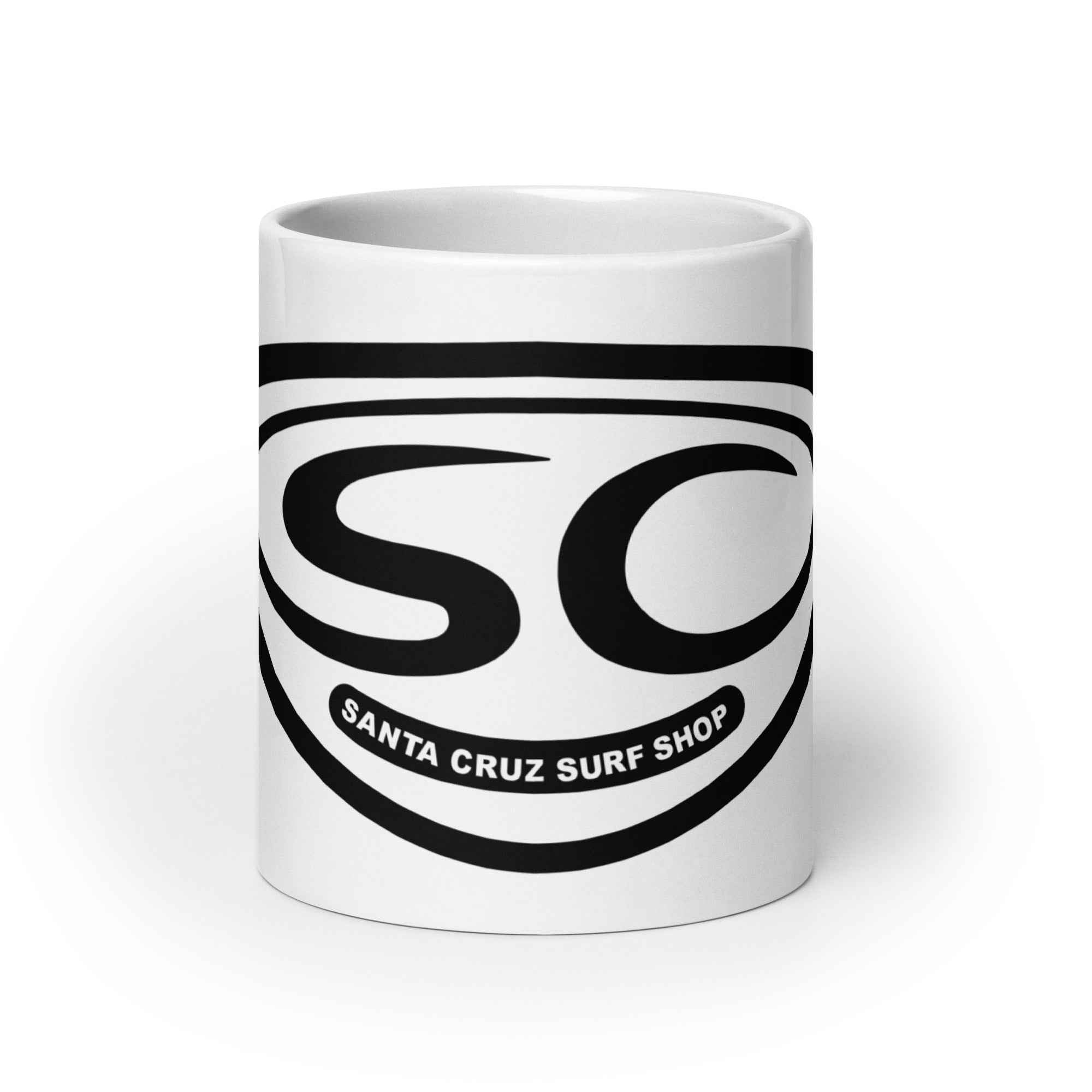 Santa Cruz Surf Shop SC Wake Up Coffee Mug for Coffee Lovers
