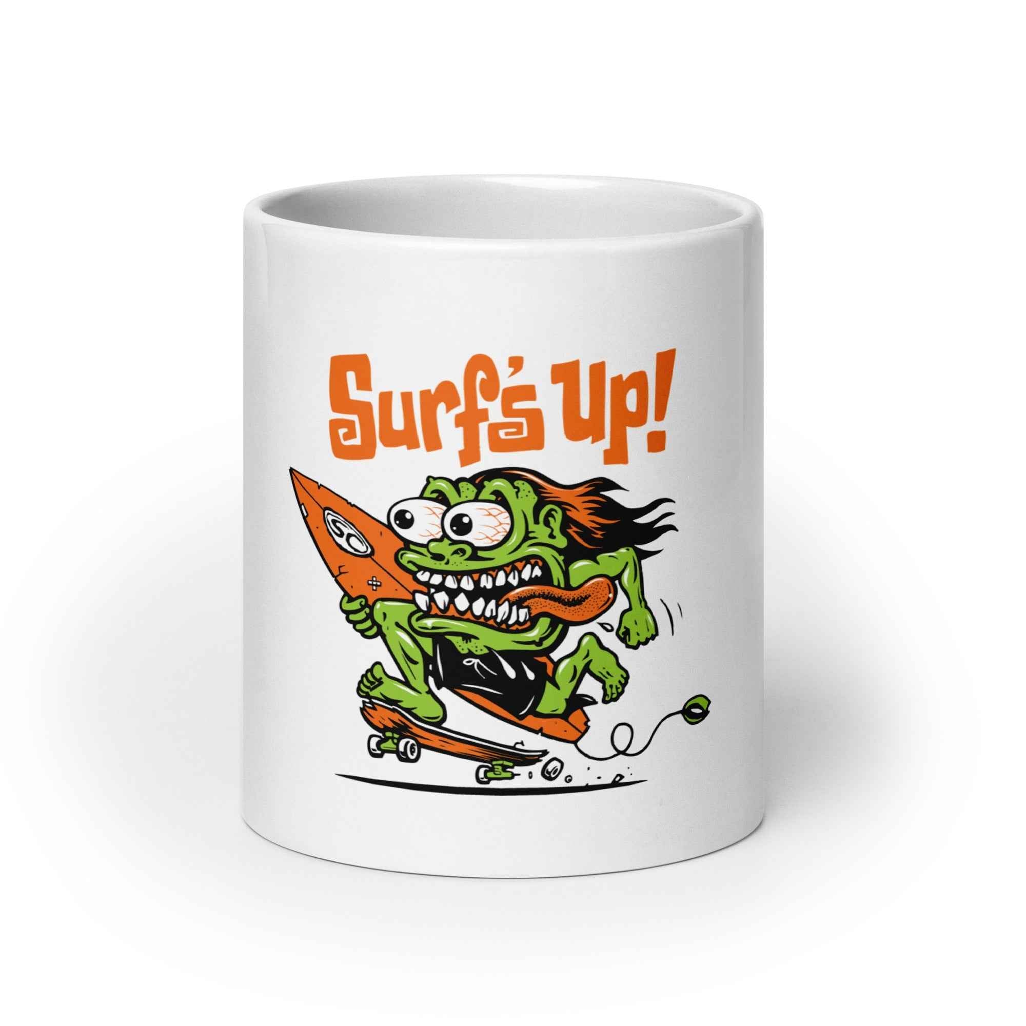 Santa Cruz Surf Monster Mug for Endless Coffee Adventures