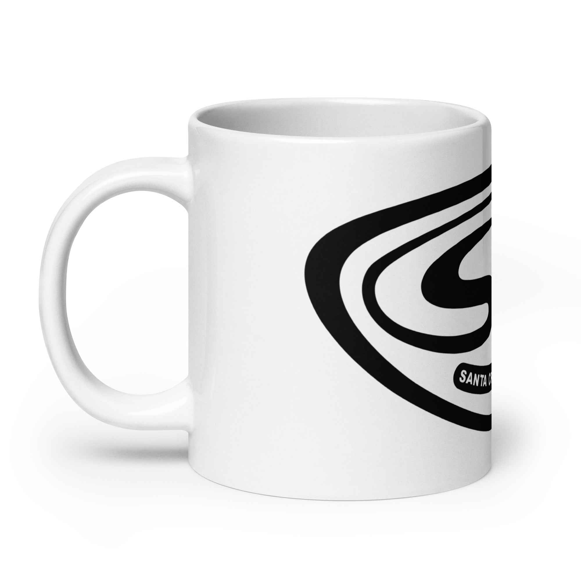 Santa Cruz Surf Shop SC Wake Up Coffee Mug for Coffee Lovers
