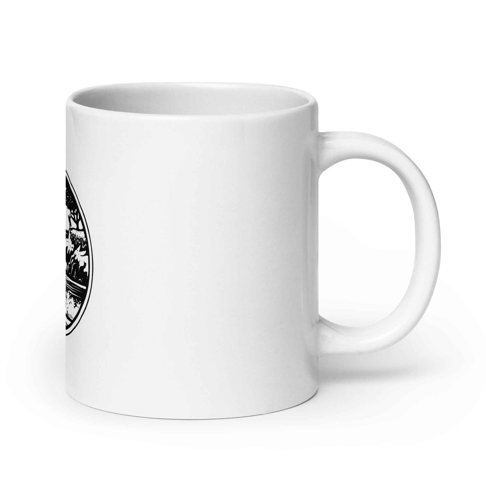 Santa Cruz Surf City Coffee Mug Featuring Jimbo Phillips Art
