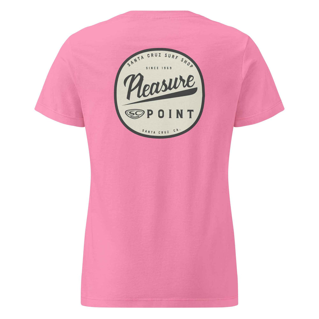 Pleasure Point Santa Cruz Women's T-Shirt - Softstyle Basic Tee