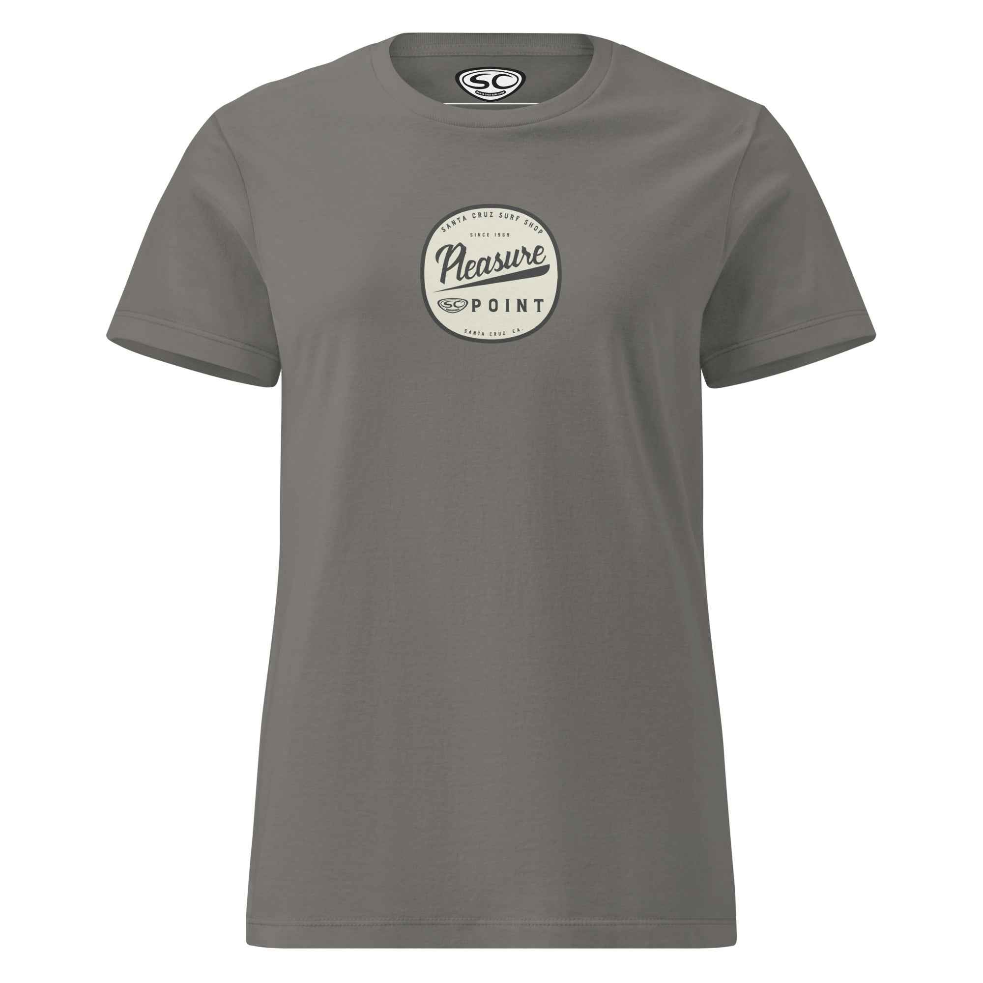Pleasure Point Santa Cruz Women's T-Shirt - Softstyle Basic Tee