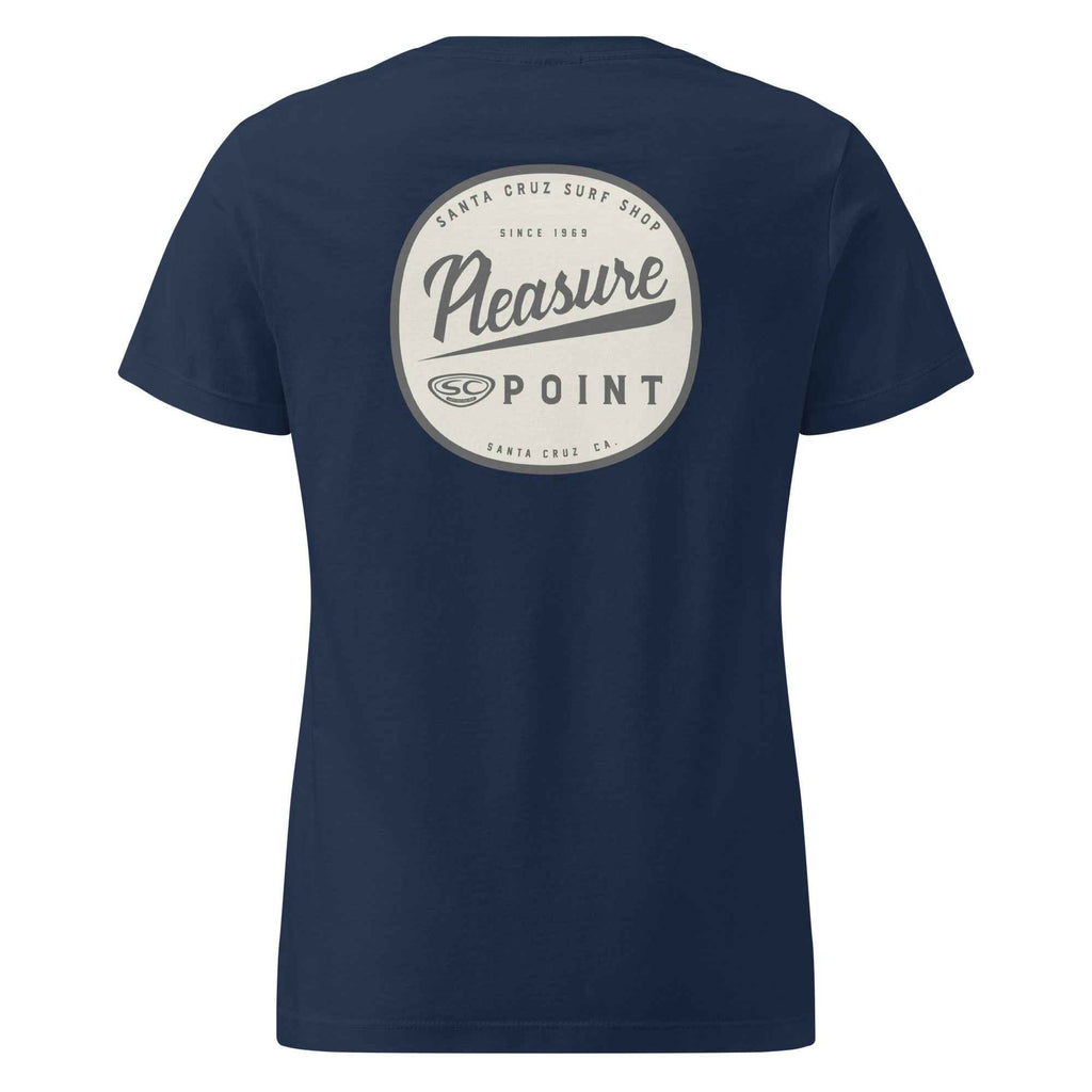 Pleasure Point Santa Cruz Women's T-Shirt - Softstyle Basic Tee