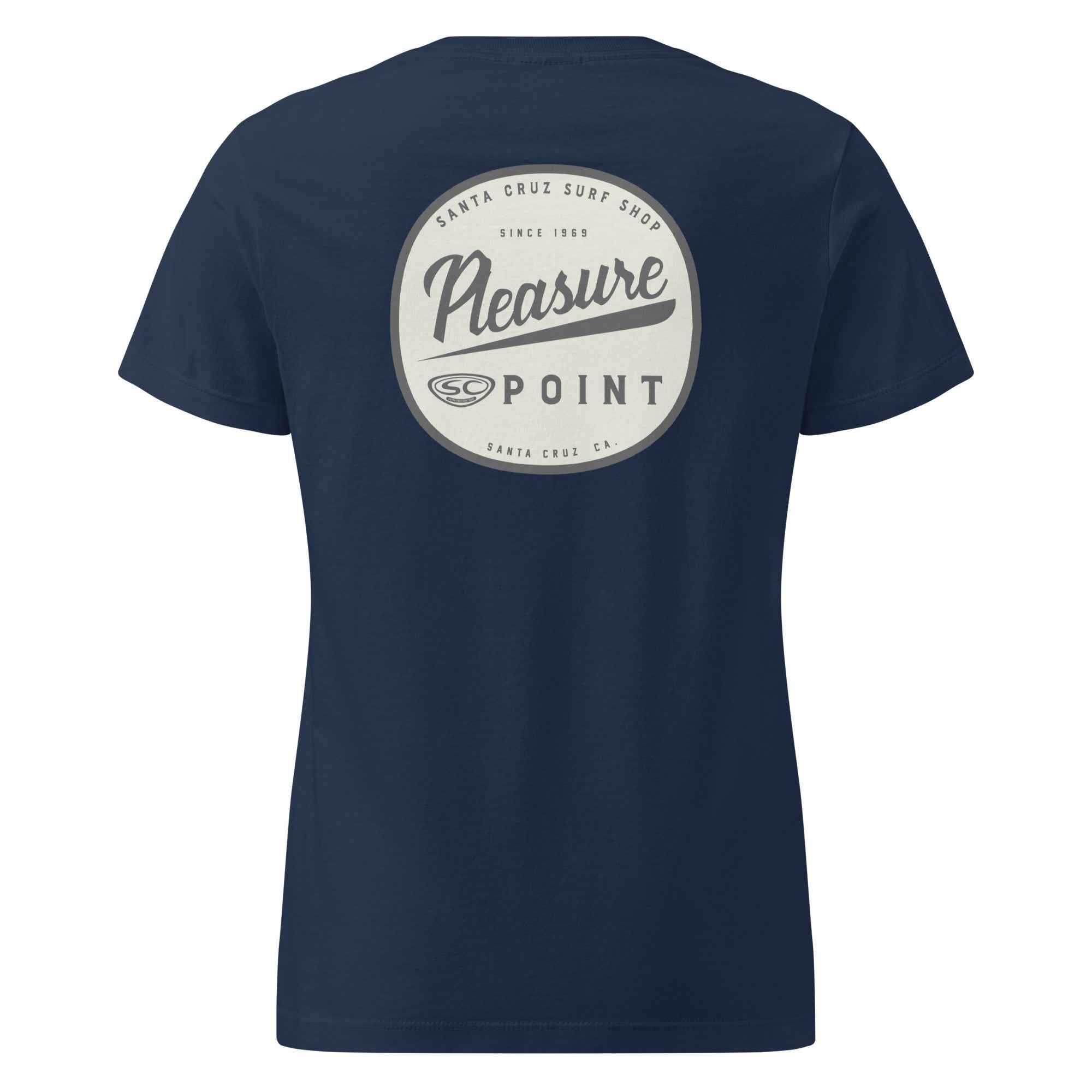 Pleasure Point Santa Cruz Women's T-Shirt - Softstyle Basic Tee