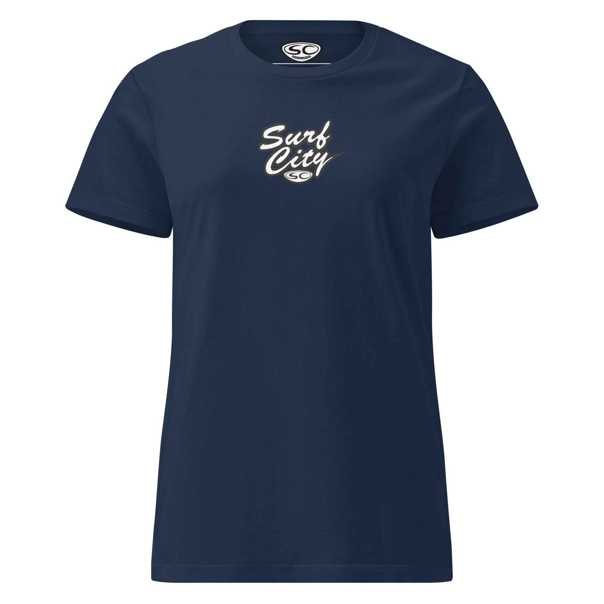 SC Surf City Womens T-Shirt - Softstyle Basic Tee for Ultimate Comfort and Style