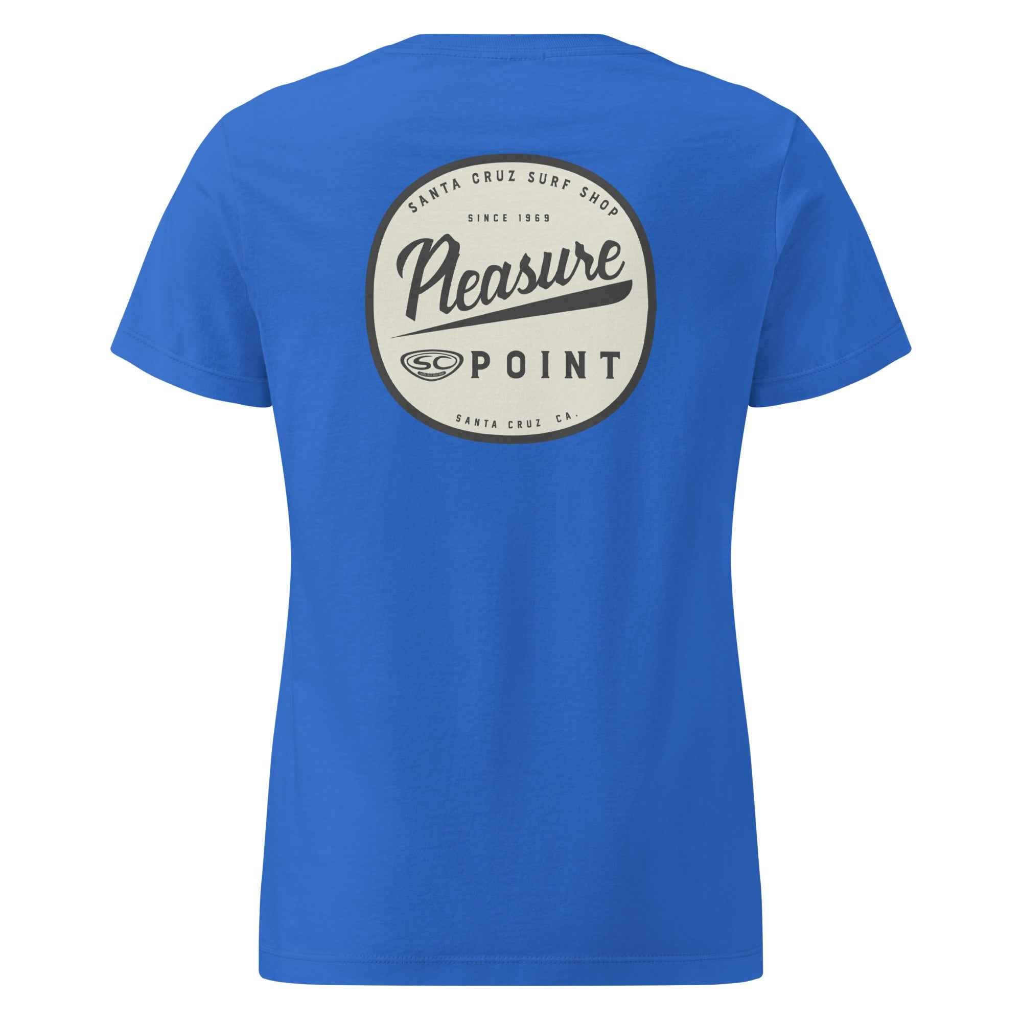 Pleasure Point Santa Cruz Women's T-Shirt - Softstyle Basic Tee