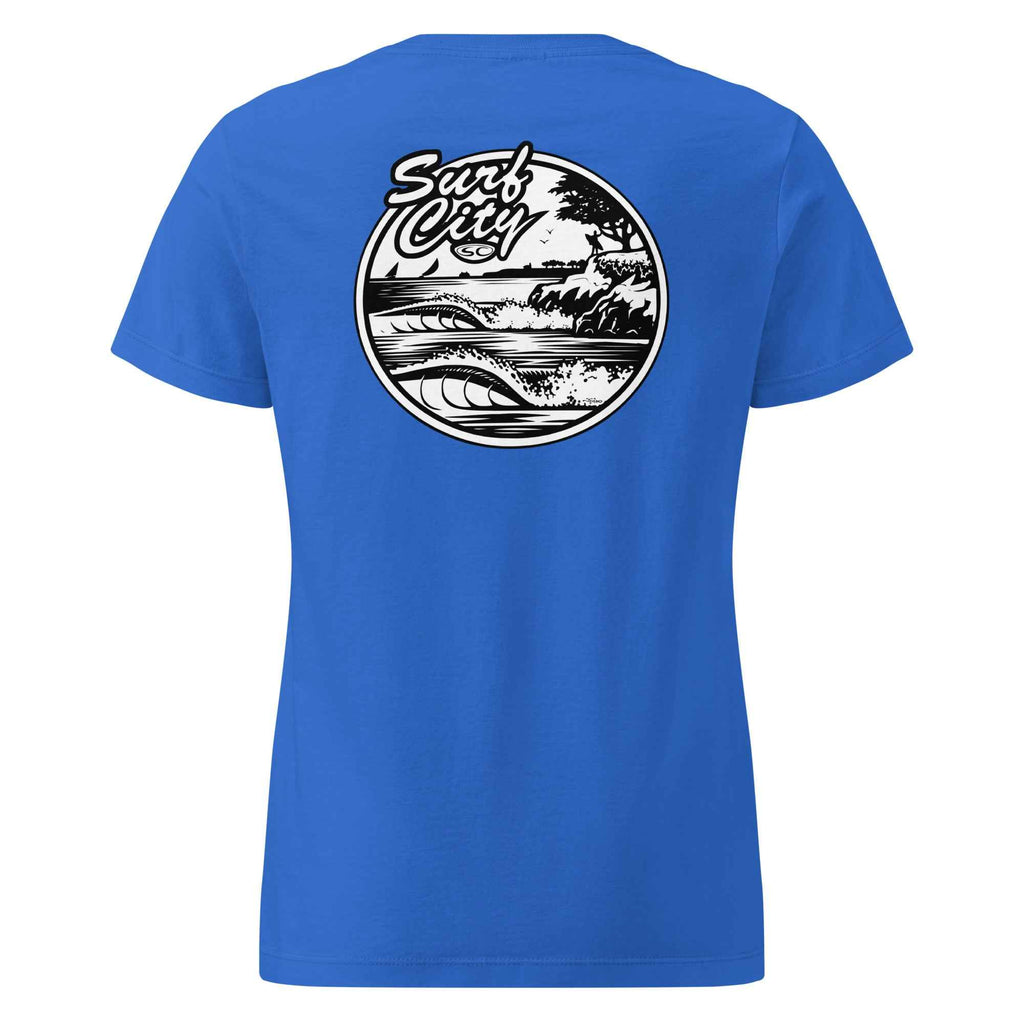 SC Surf City Womens T-Shirt - Softstyle Basic Tee for Ultimate Comfort and Style