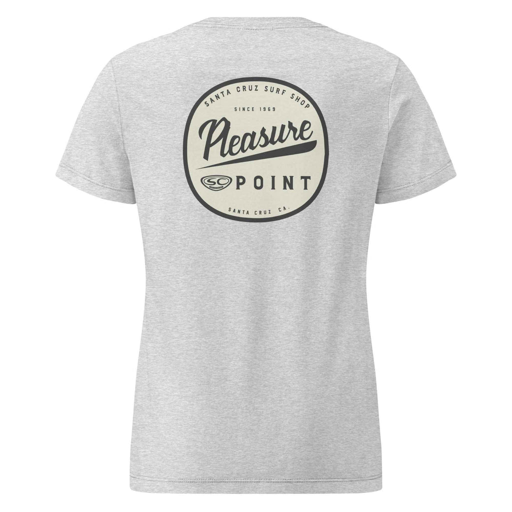Pleasure Point Santa Cruz Women's T-Shirt - Softstyle Basic Tee