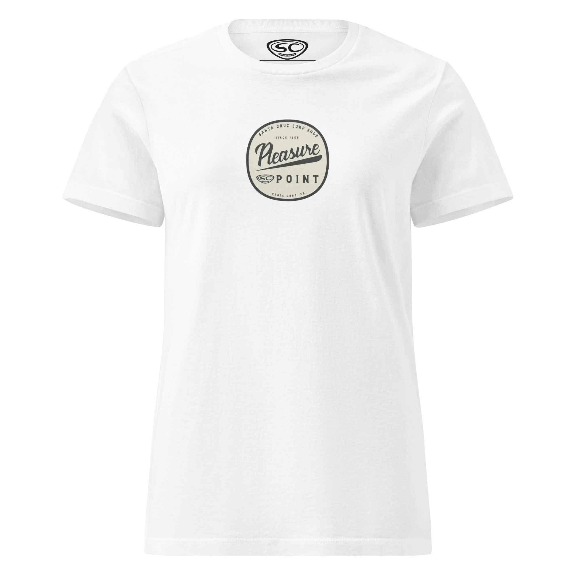 Pleasure Point Santa Cruz Women's T-Shirt - Softstyle Basic Tee