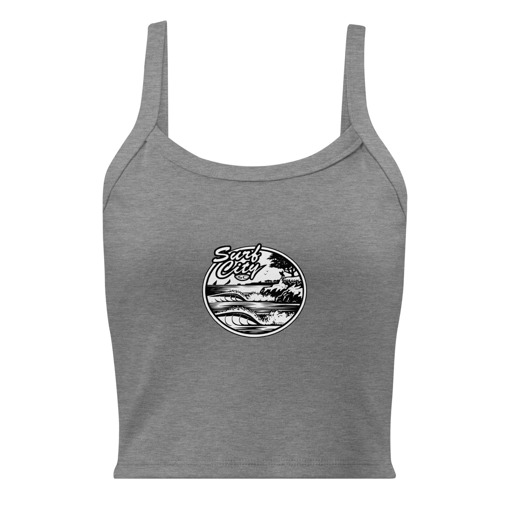 Santa Cruz Surf Women's Tank Top - Effortless Style and Comfort with Micro-Rib Design