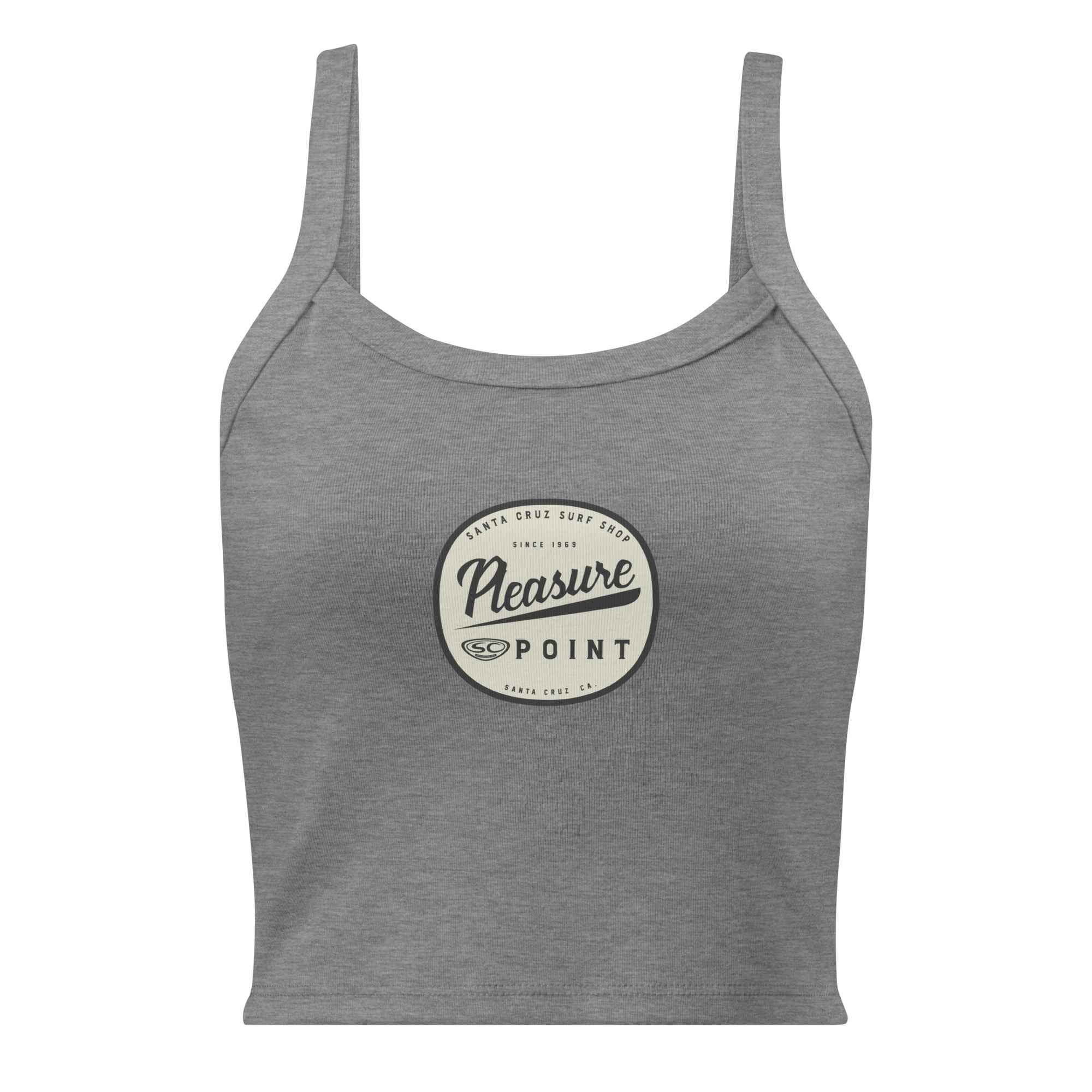 Pleasure Point Santa Cruz Tank Top for Women - Stylish and Comfortable Micro-Rib Design