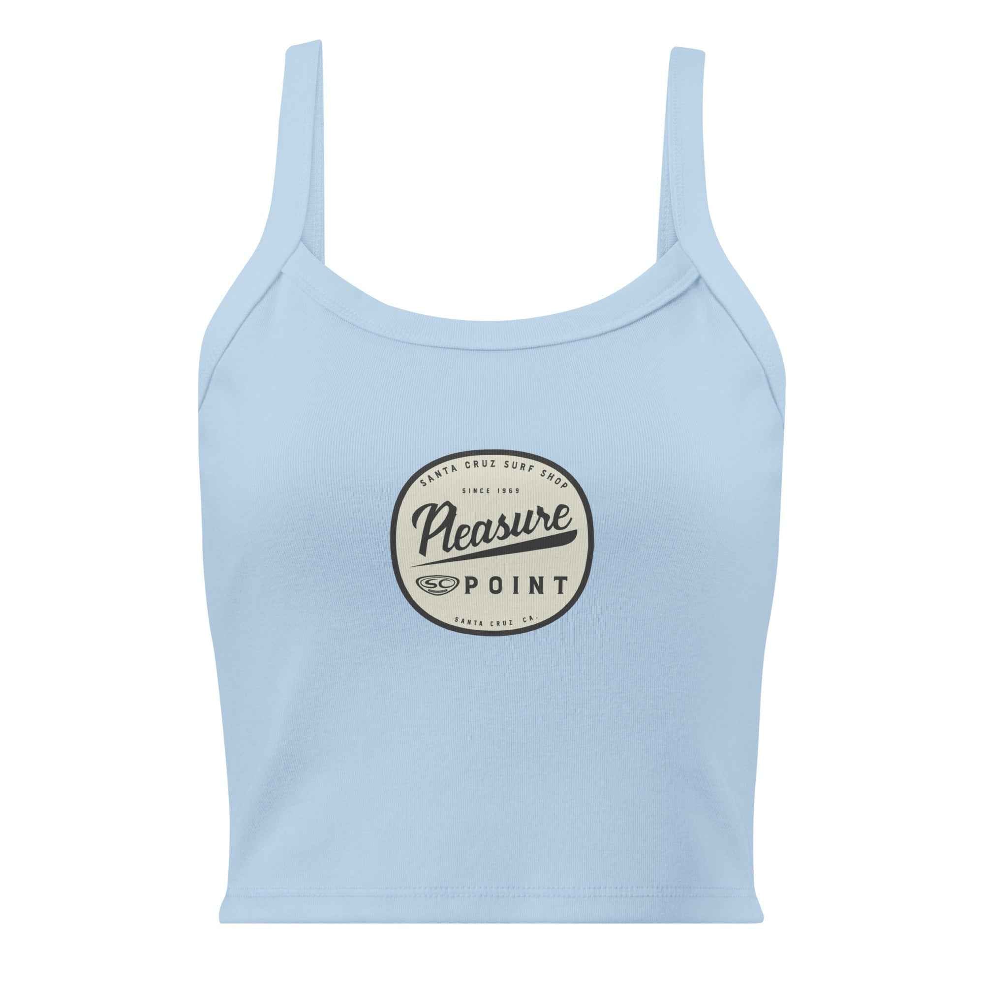 Pleasure Point Santa Cruz Tank Top for Women - Stylish and Comfortable Micro-Rib Design