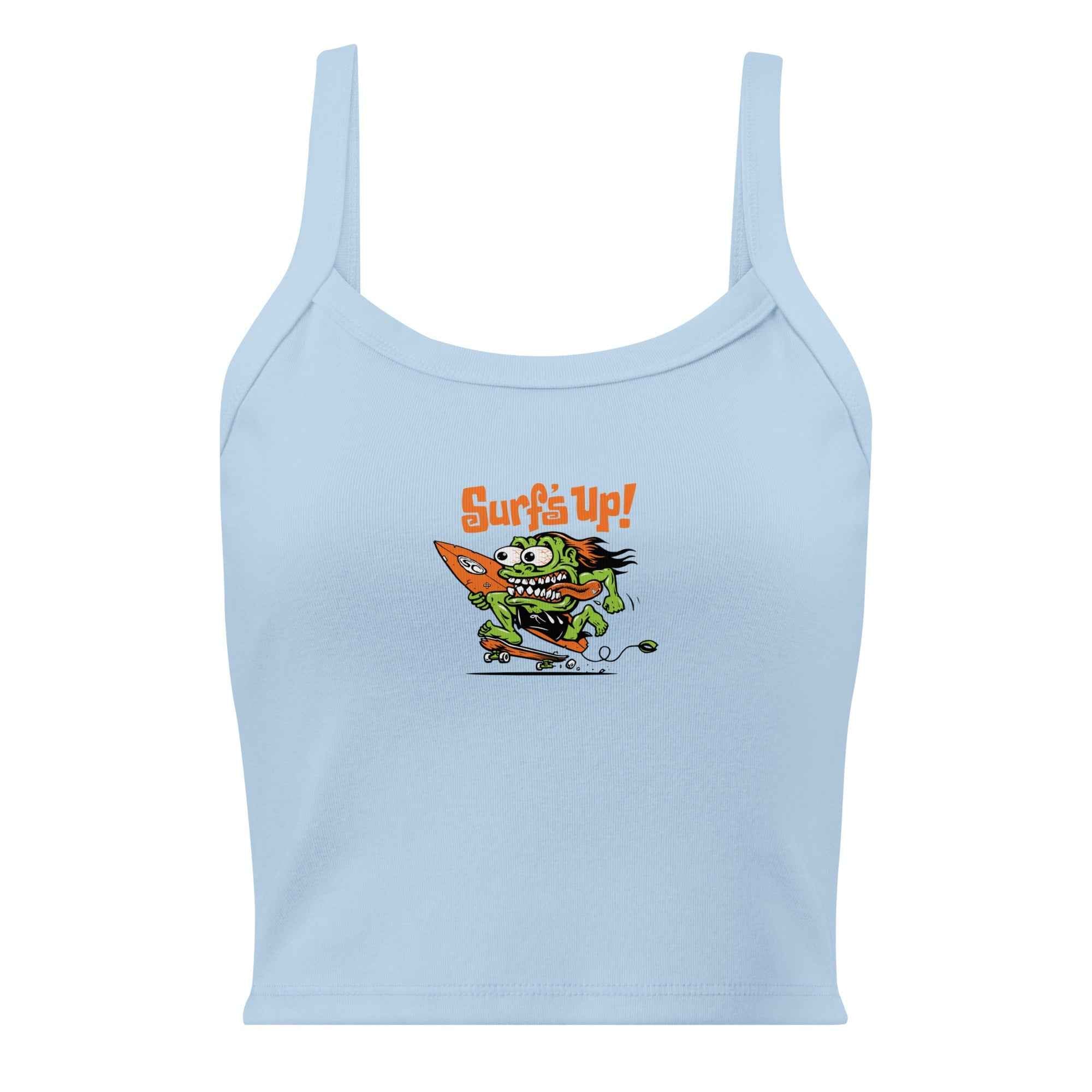 SC Surf Monster Women's Tank Top - Micro-Rib Comfort and Style