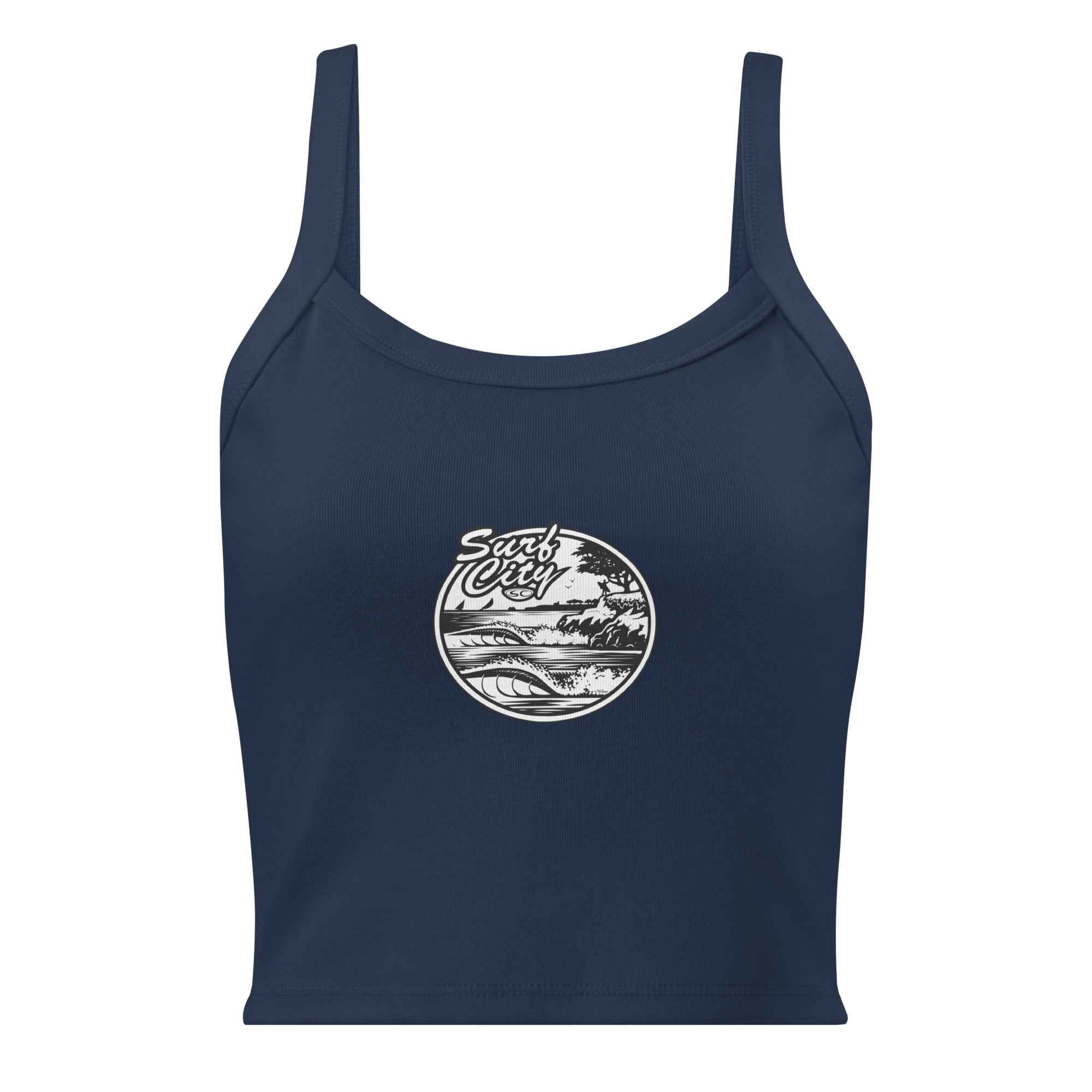 Santa Cruz Surf Women's Tank Top - Effortless Style and Comfort with Micro-Rib Design