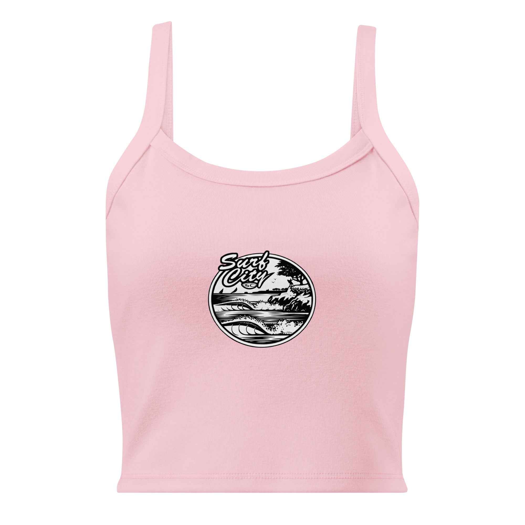 Santa Cruz Surf Women's Tank Top - Effortless Style and Comfort with Micro-Rib Design