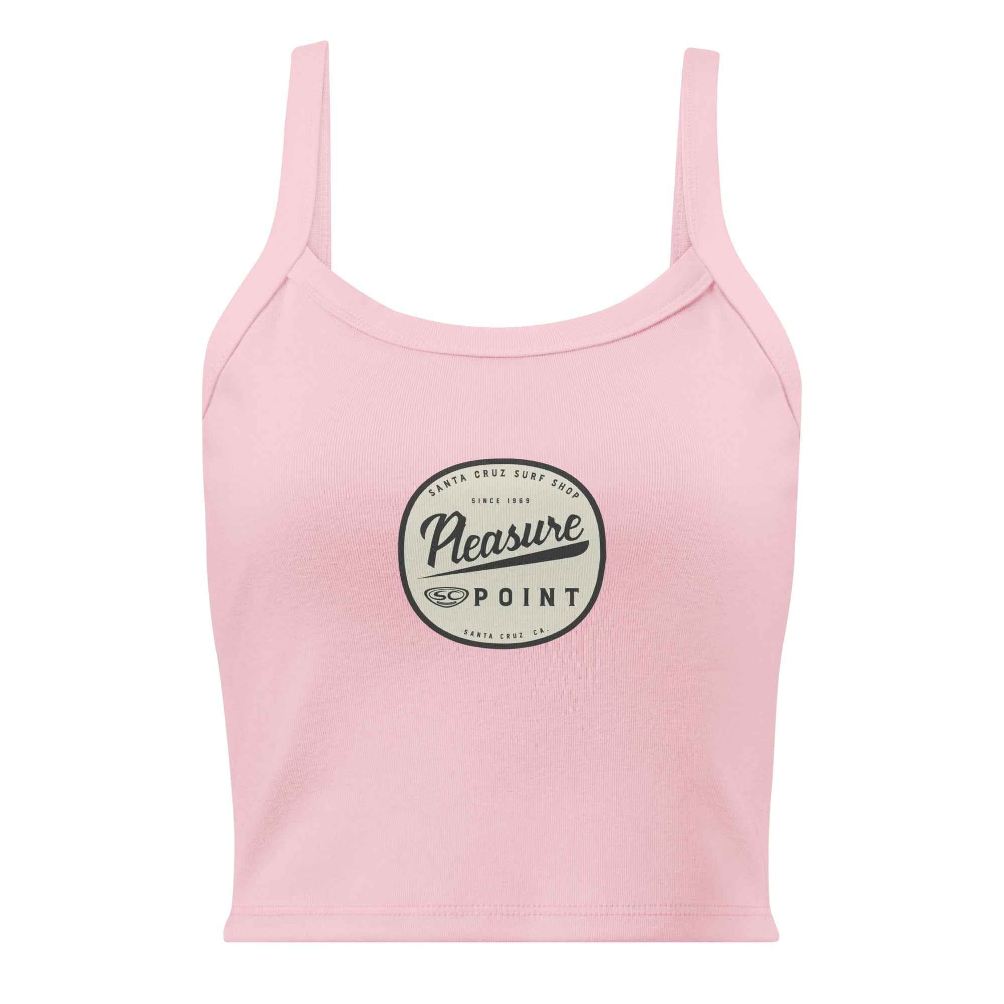 Pleasure Point Santa Cruz Tank Top for Women - Stylish and Comfortable Micro-Rib Design