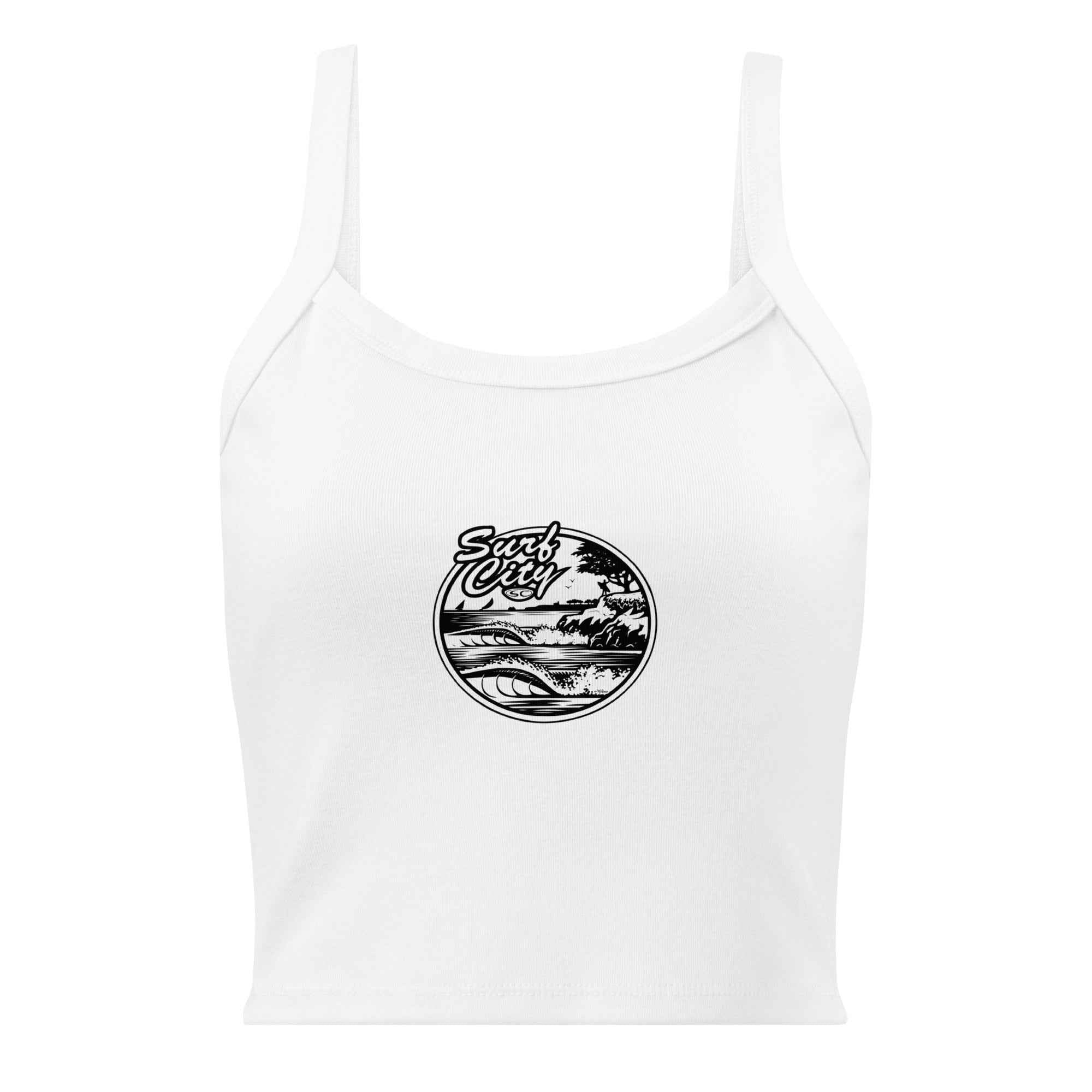 Santa Cruz Surf Women's Tank Top - Effortless Style and Comfort with Micro-Rib Design