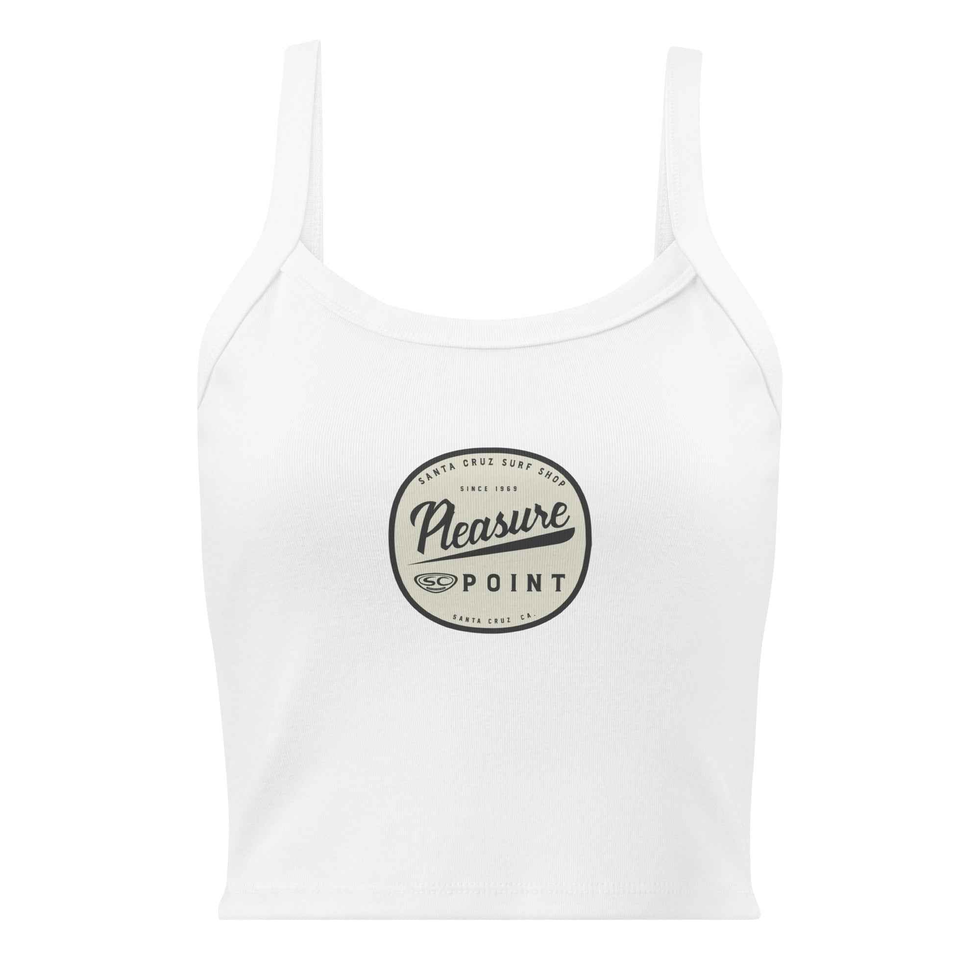 Pleasure Point Santa Cruz Tank Top for Women - Stylish and Comfortable Micro-Rib Design