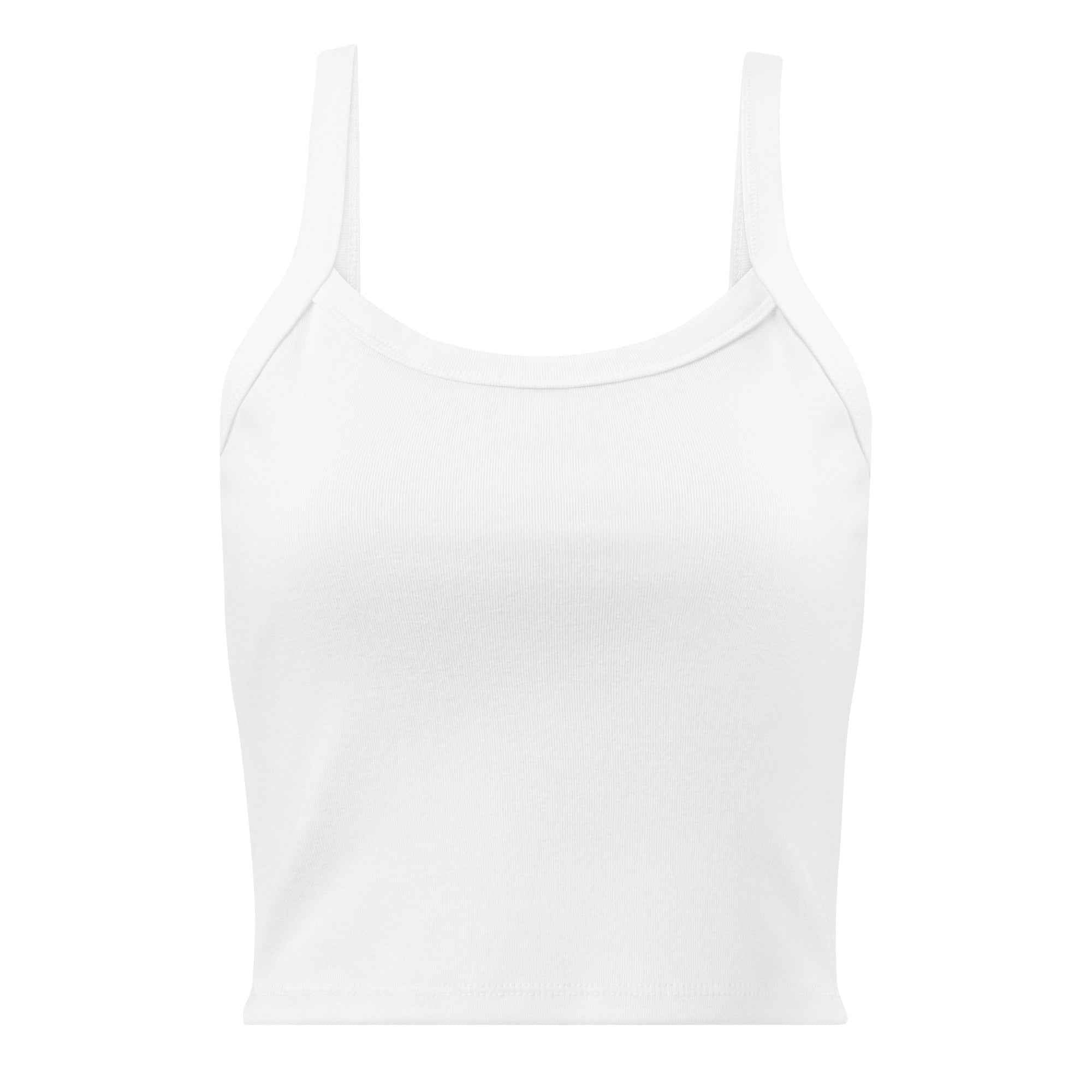 SC Skull Womens Tank Top - Trendy Micro-Rib Design for Stylish Comfort