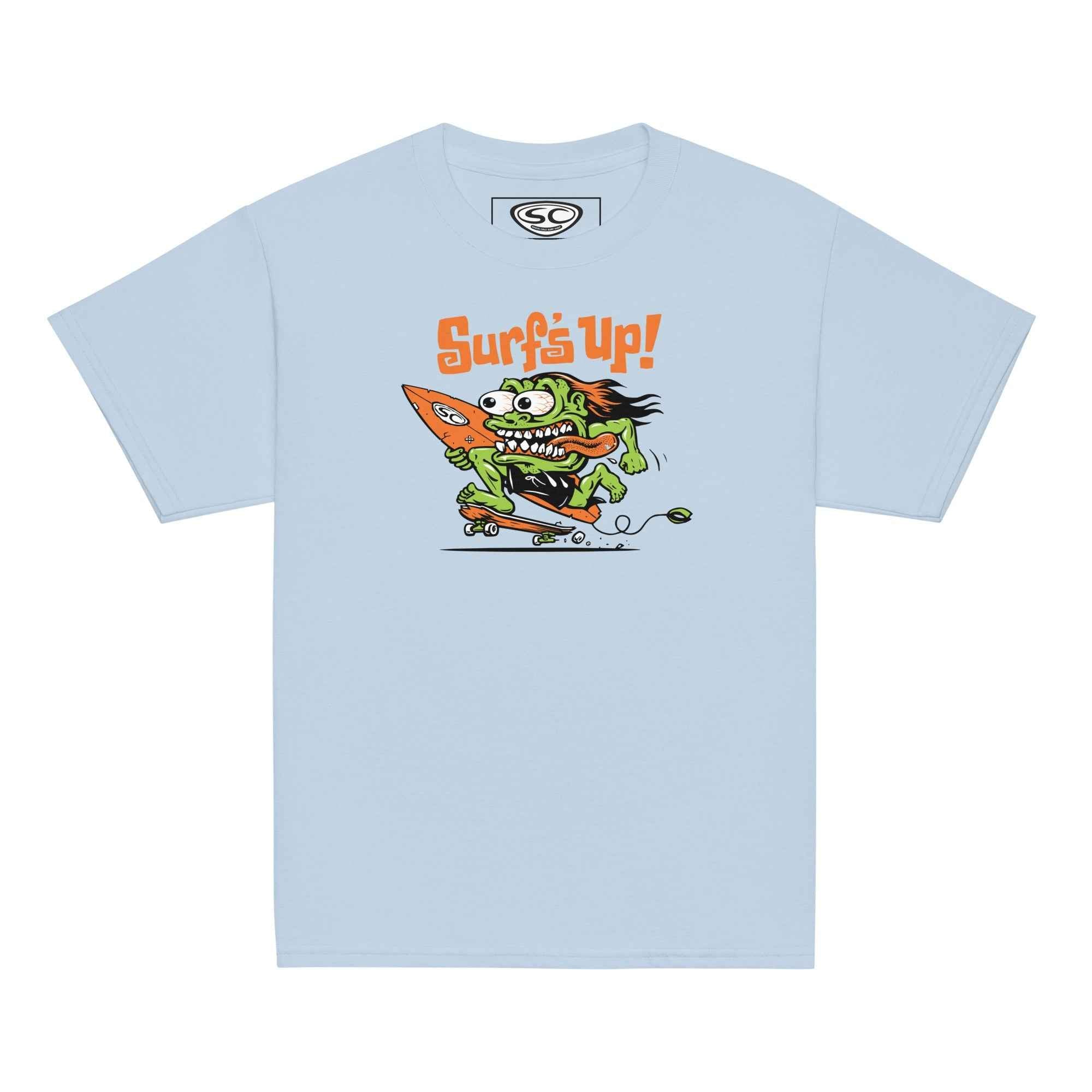 SC Surf Monster Youth Tee - Unisex Classic T-Shirt for Young Surf Enthusiasts