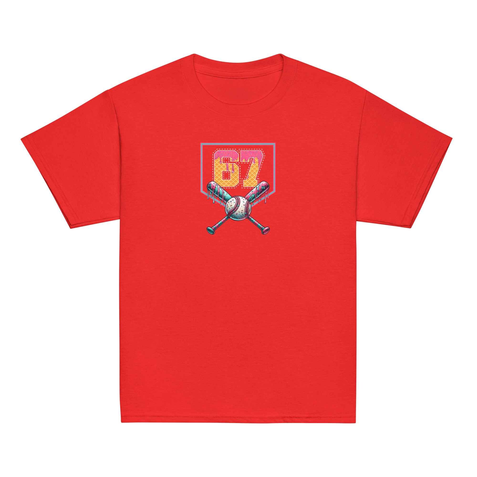 67 Baseball T-Shirt Kids - Stylish & Comfortable Kids' Baseball Tee