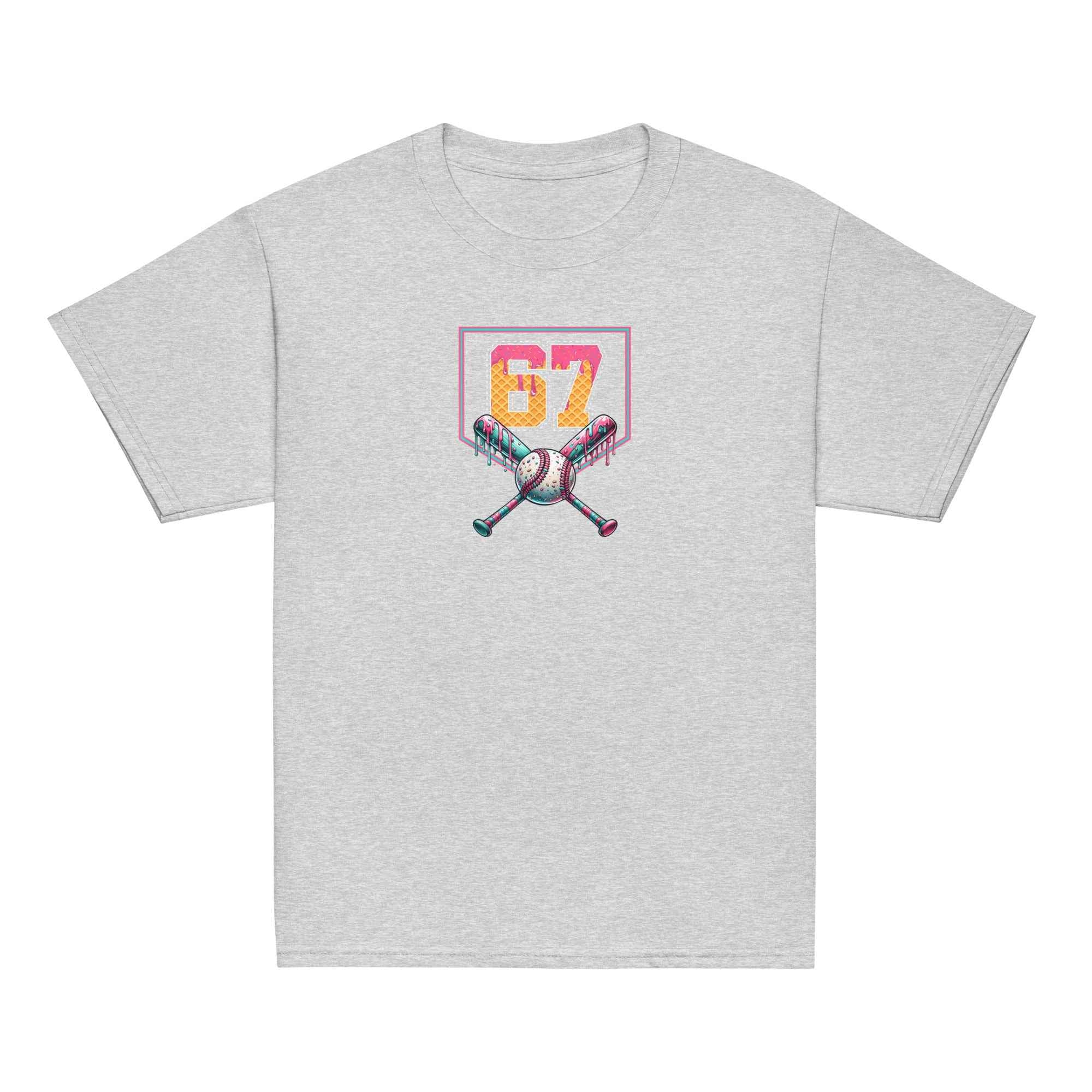 67 Baseball T-Shirt Kids - Stylish & Comfortable Kids' Baseball Tee