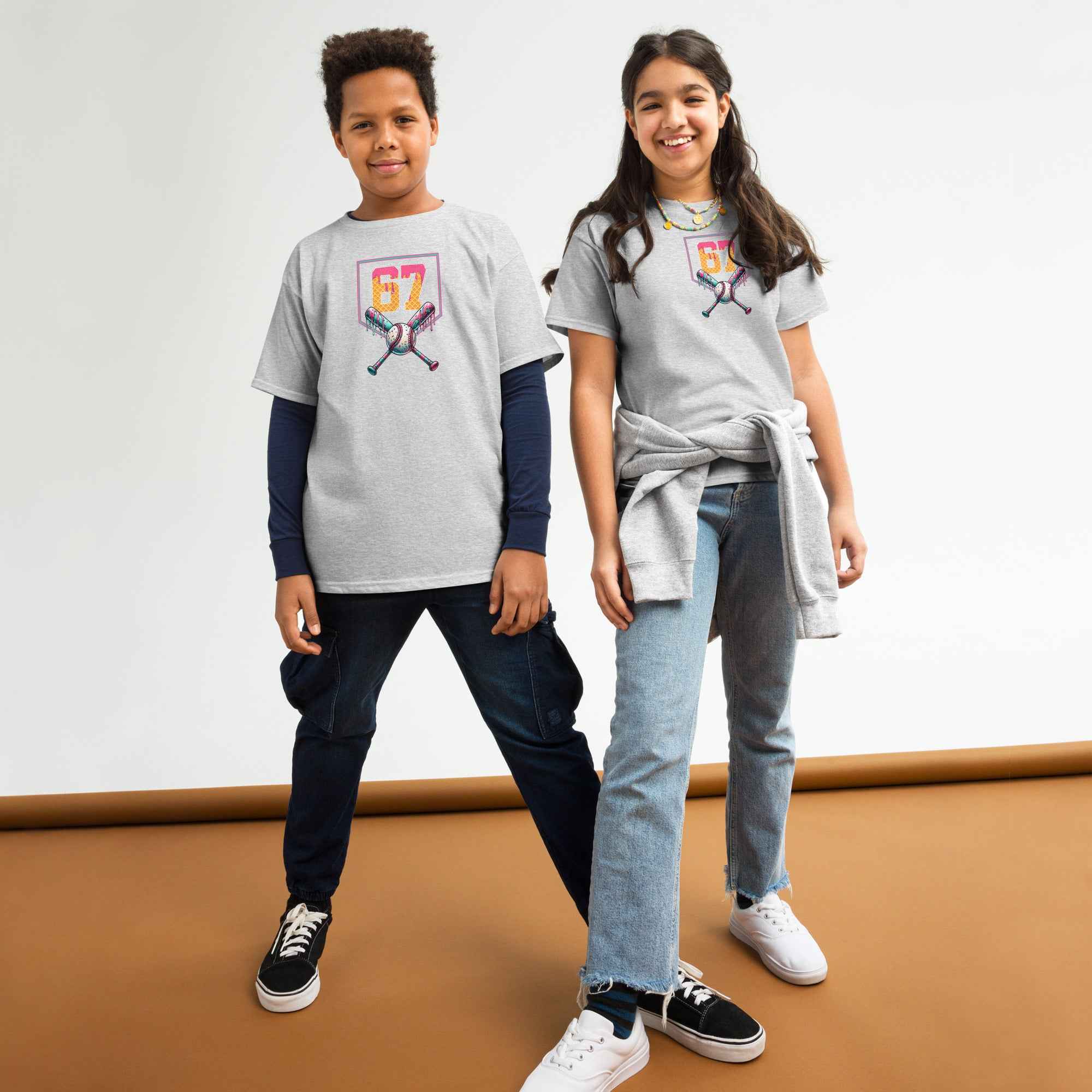 67 Baseball T-Shirt Kids - Stylish & Comfortable Kids' Baseball Tee