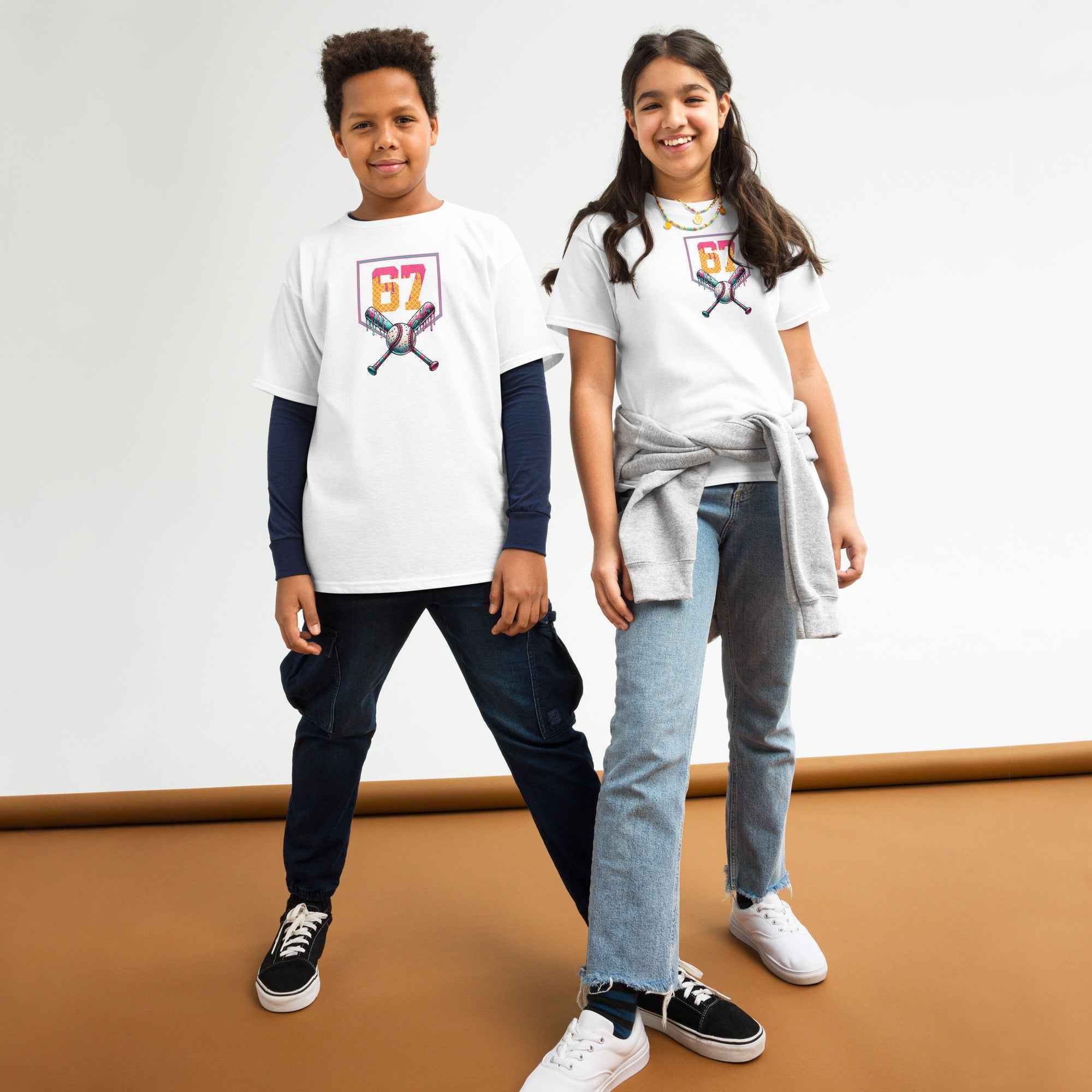 67 Baseball T-Shirt Kids - Stylish & Comfortable Kids' Baseball Tee