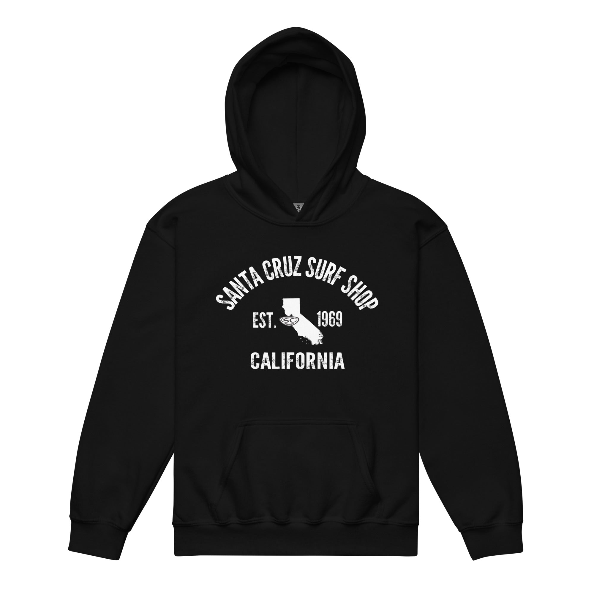 Santa Cruz Surf Shop Since 1969 SC Surf Shop Youth Hoodie